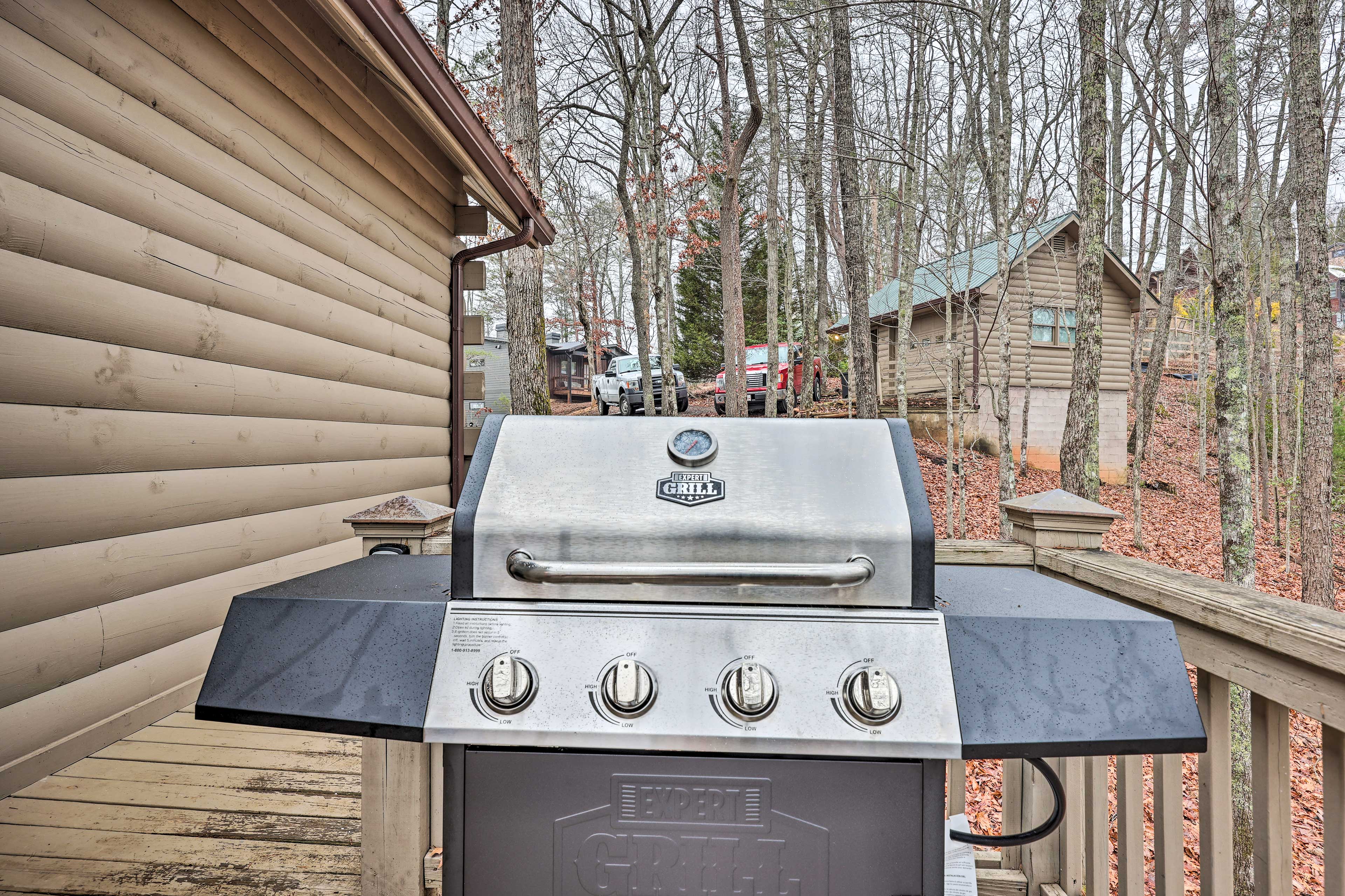 Property Image 1 - Cozy Blue Ridge Cabin w/ Hot Tub!