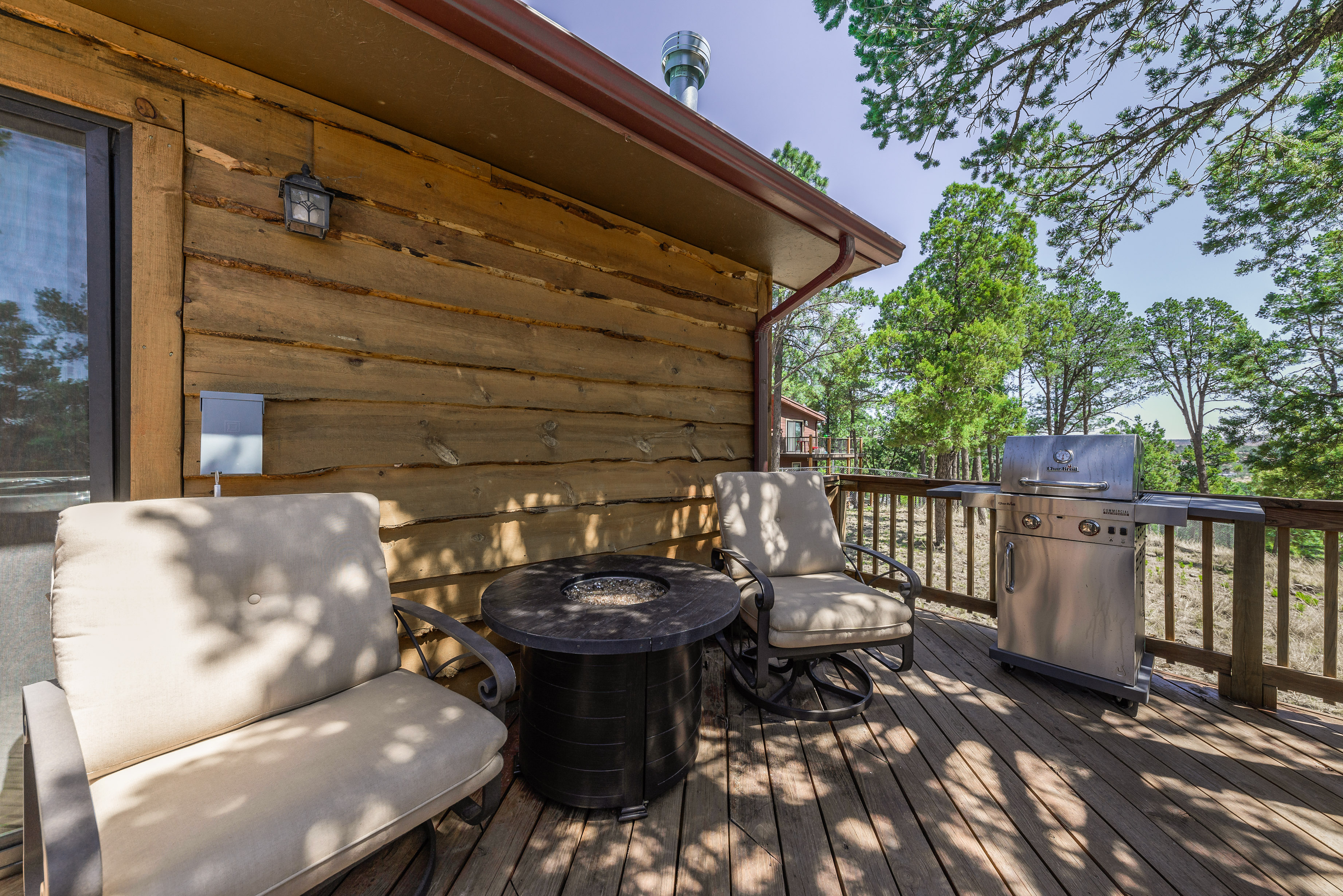 Property Image 2 - Woodsy & Peaceful Ruidoso Cabin: Hot Tub, Deck