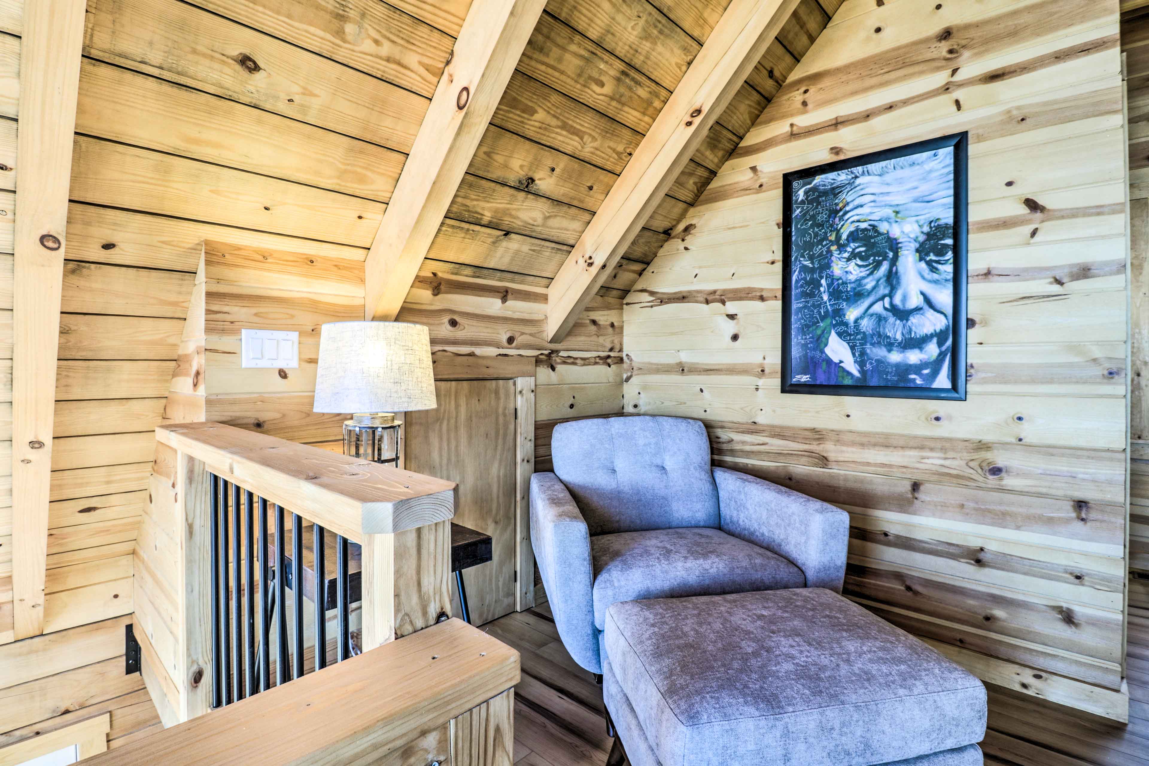 Peaceful Free Union Cabin w/ Deck & Mtn Views