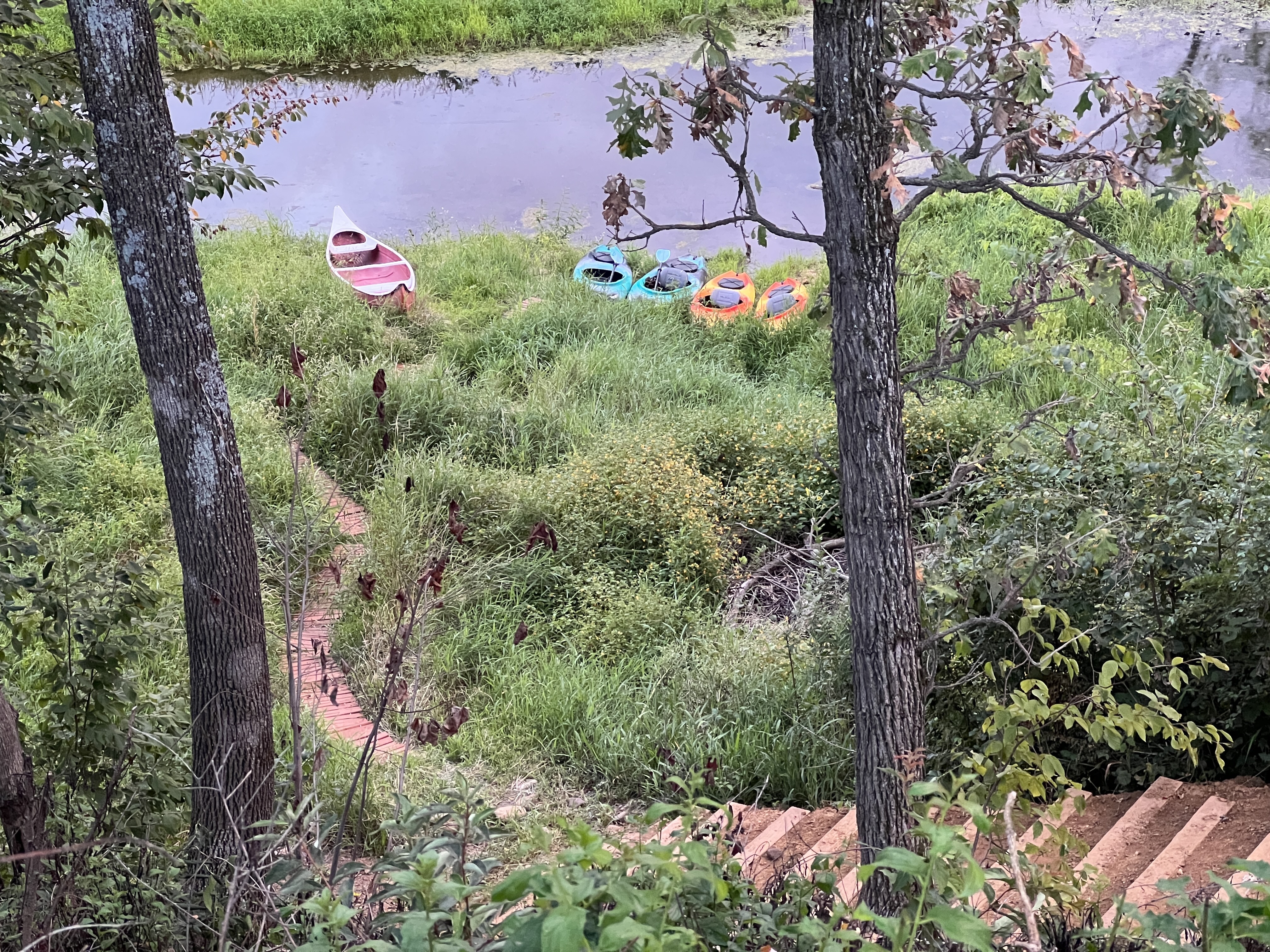 Take the kayaks out for a spin