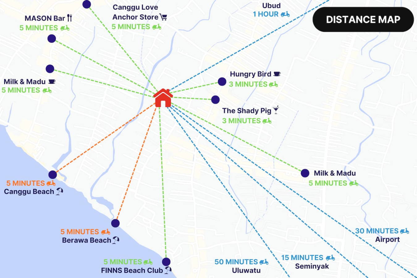 Berawa 2BR Pool Townhouse - SV Team Elegance
