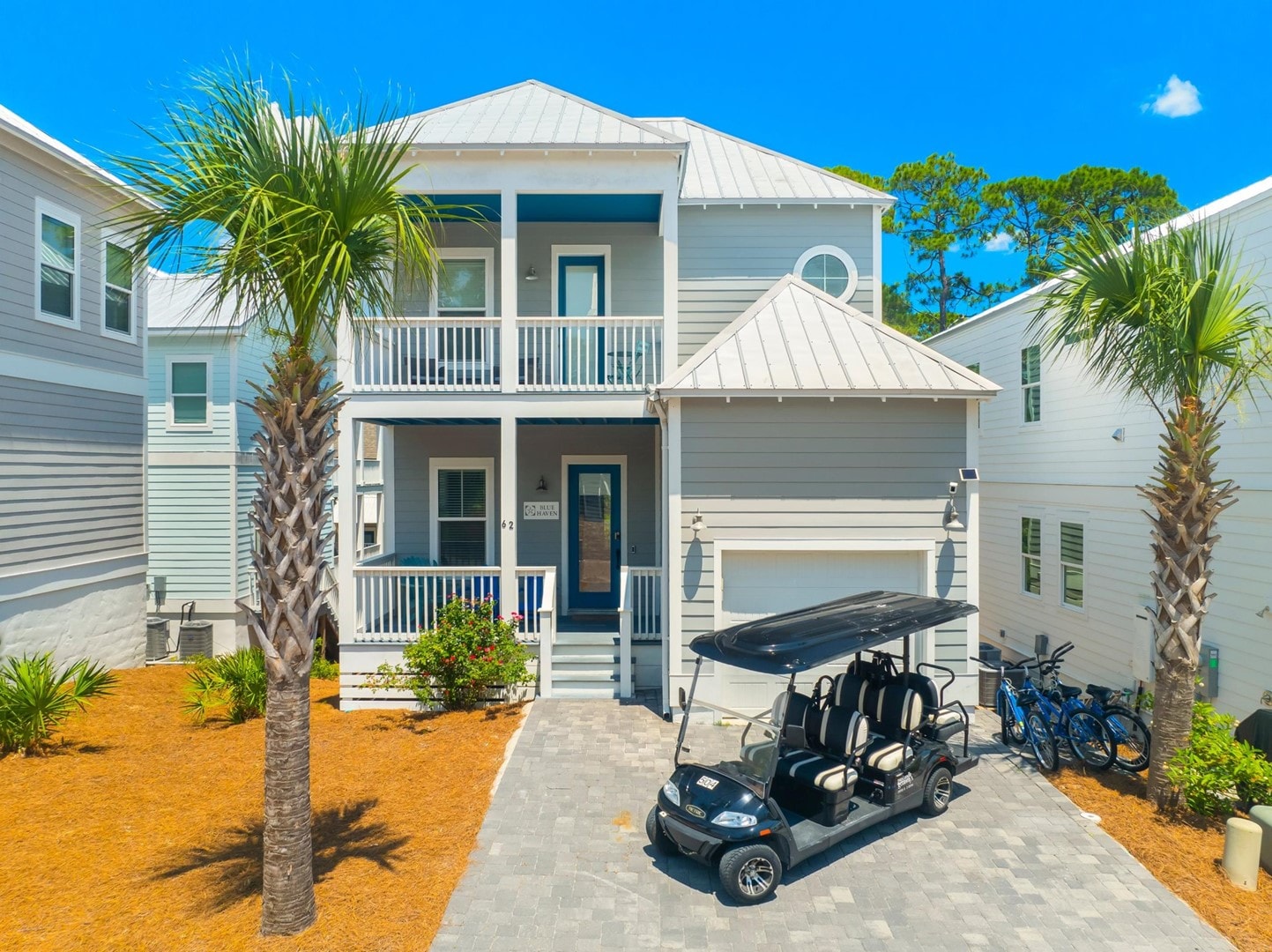 30A Beach House - Charming Blue Haven