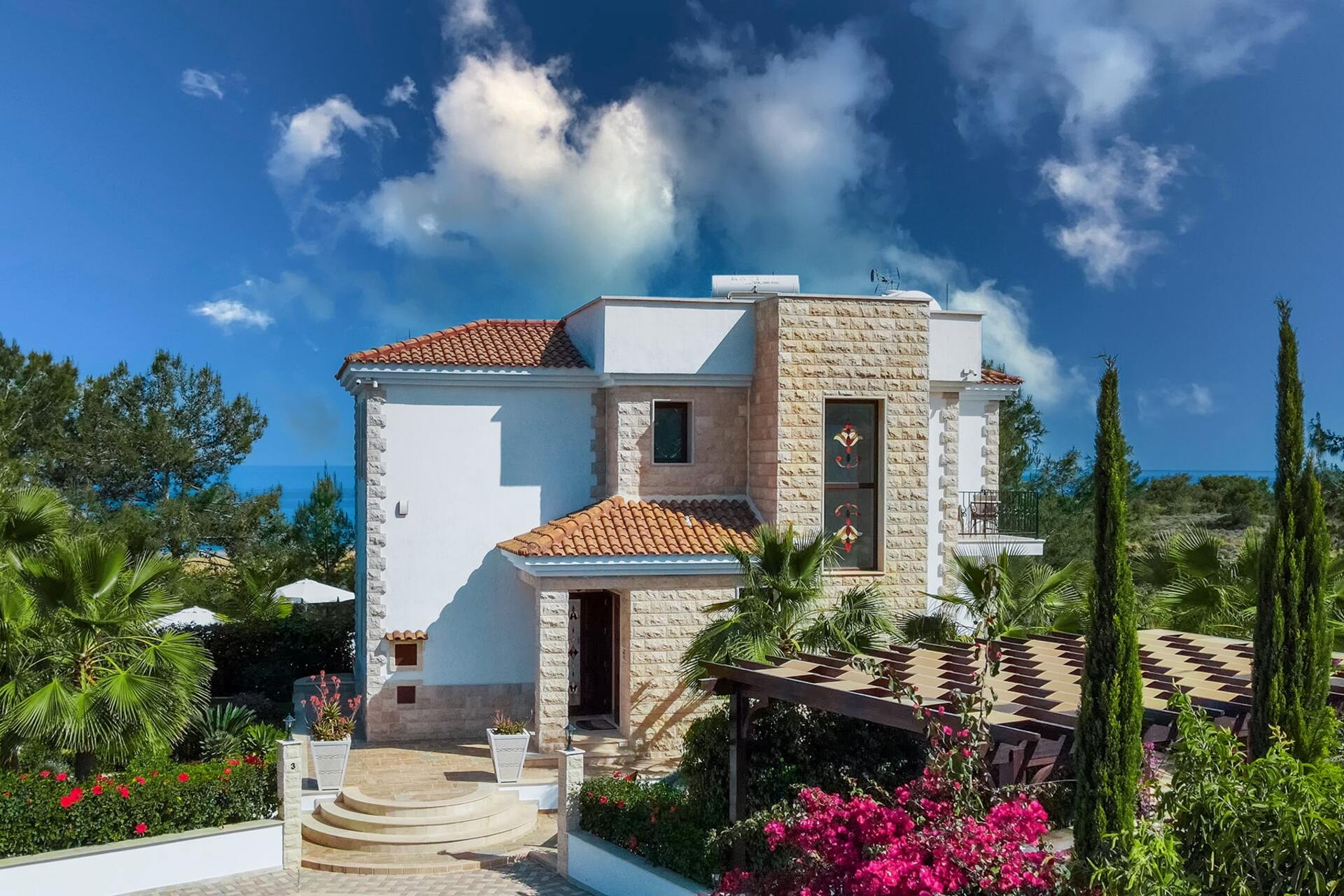Property Image 1 - Stunning 4 Bedroom Villa with Private Pool, Paphos Villa 1445