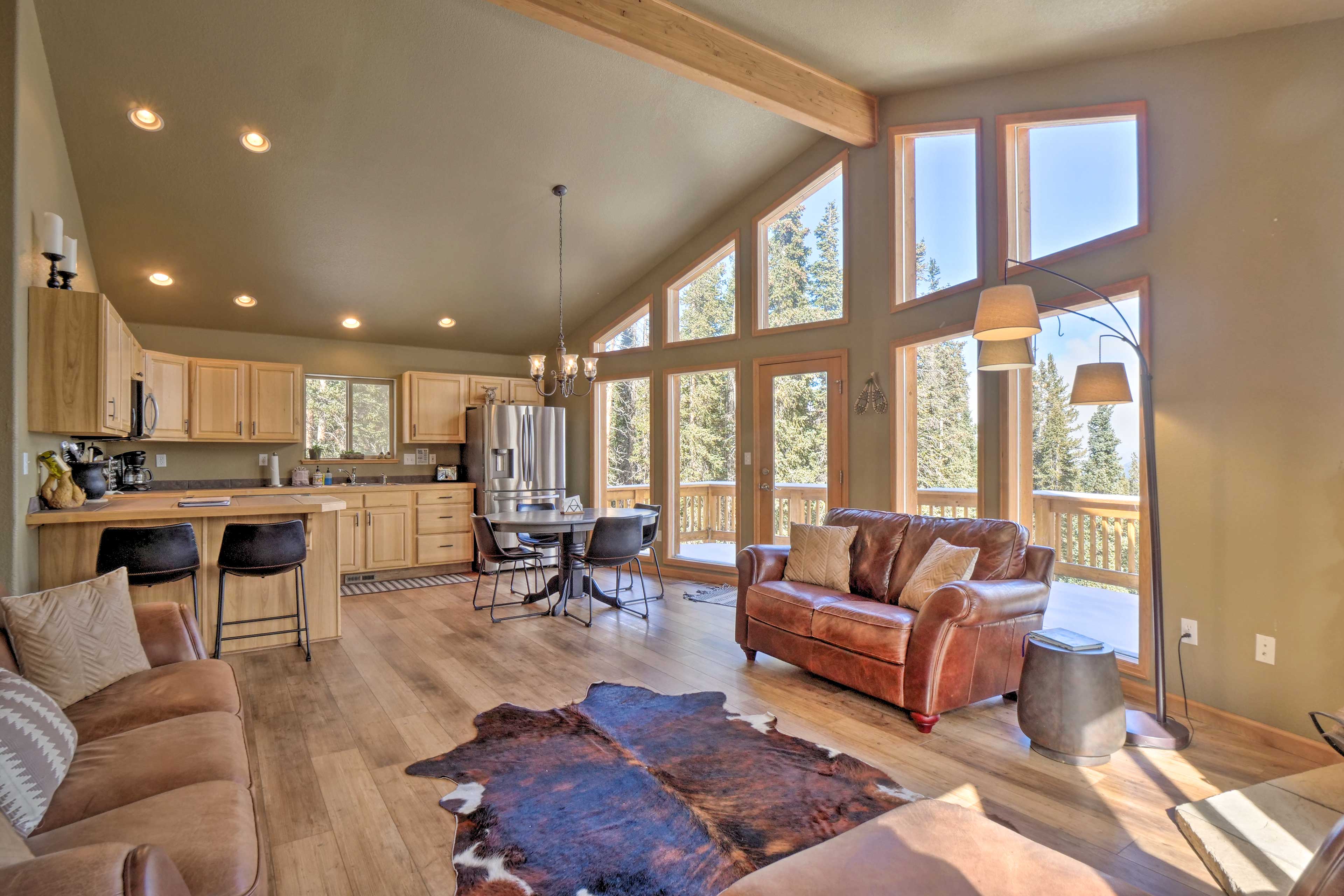 Property Image 1 - Cabin: Hot Tub w/ Mtn Views, 23 Miles to Breck!