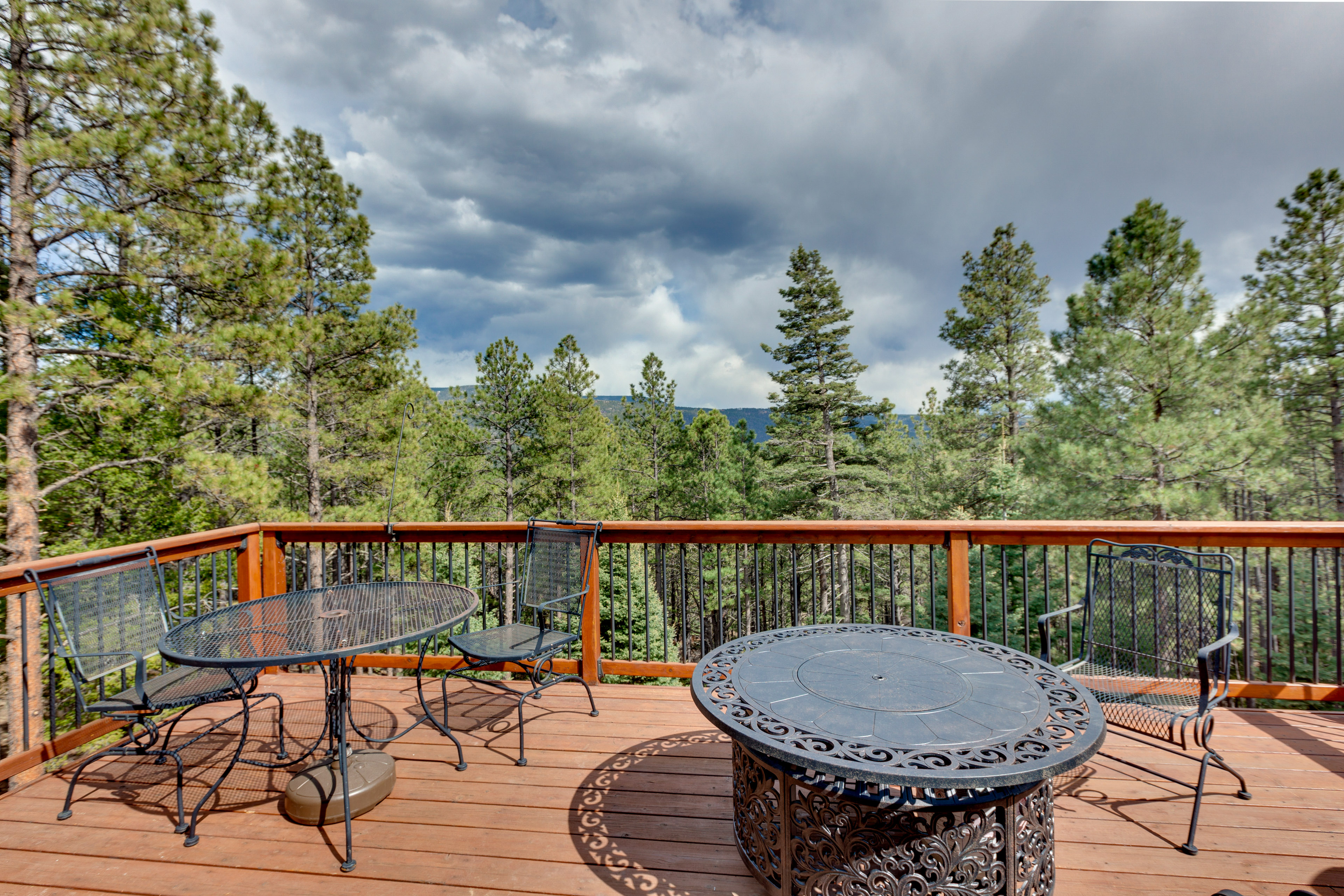 Property Image 1 - Angel Fire Rental Cabin w/ Hot Tub & Mountain View