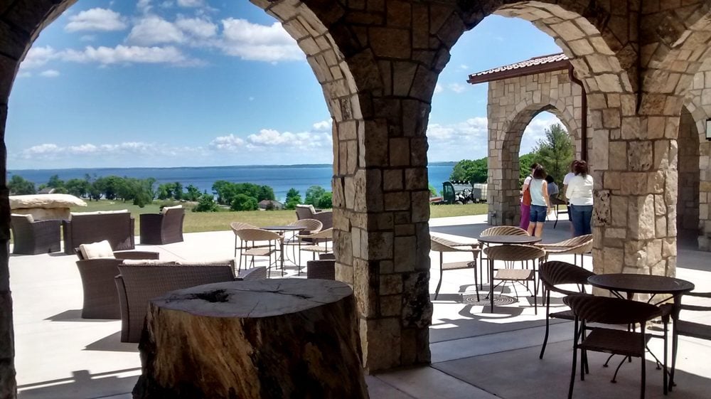 Surrounded by the beautiful Traverse wineries and the delectable wines they offer!