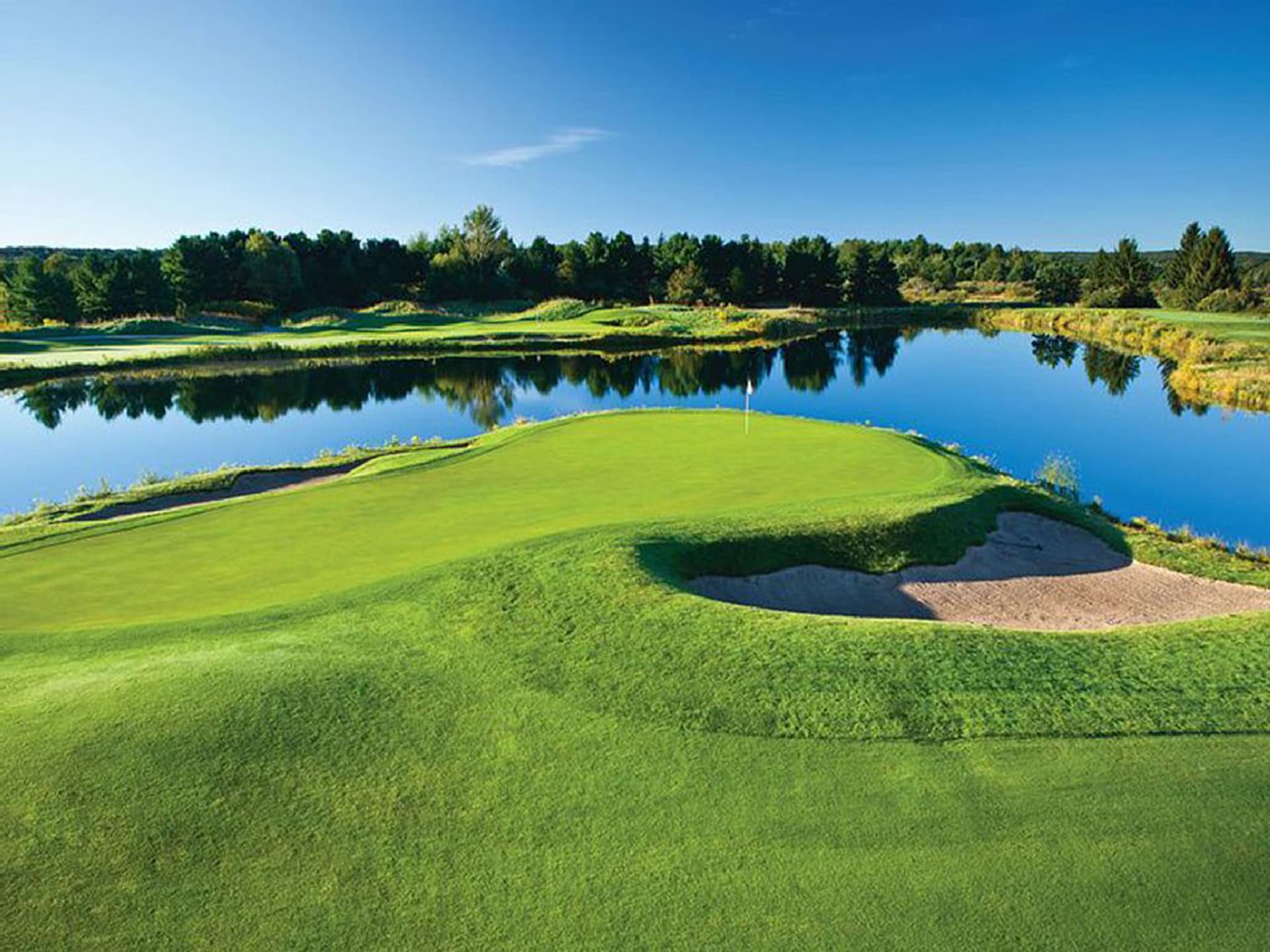 Just 5 miles from this championship golf course at the Grand Traverse Resort.