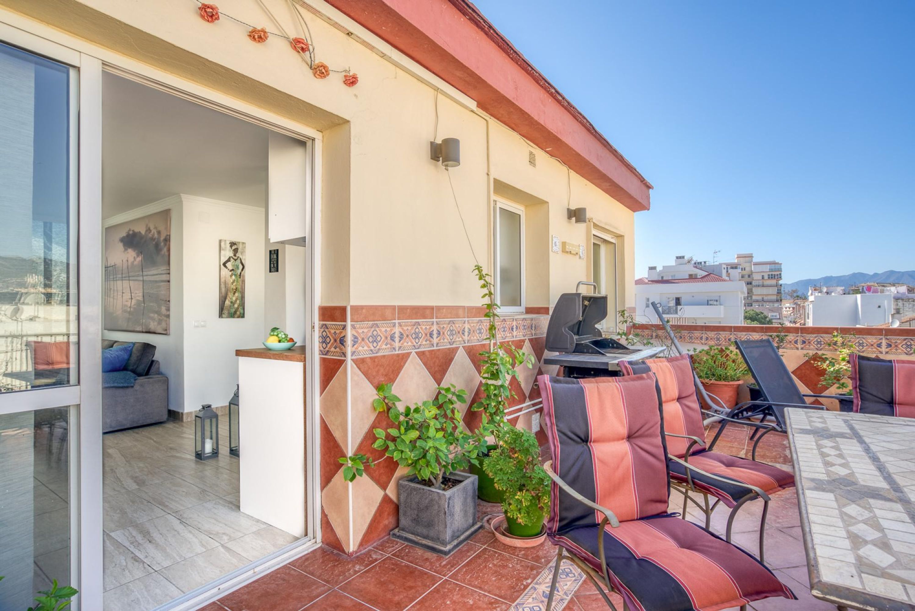 Property Image 1 - Lively penthouse in Fuengirola Old Town Ref 166