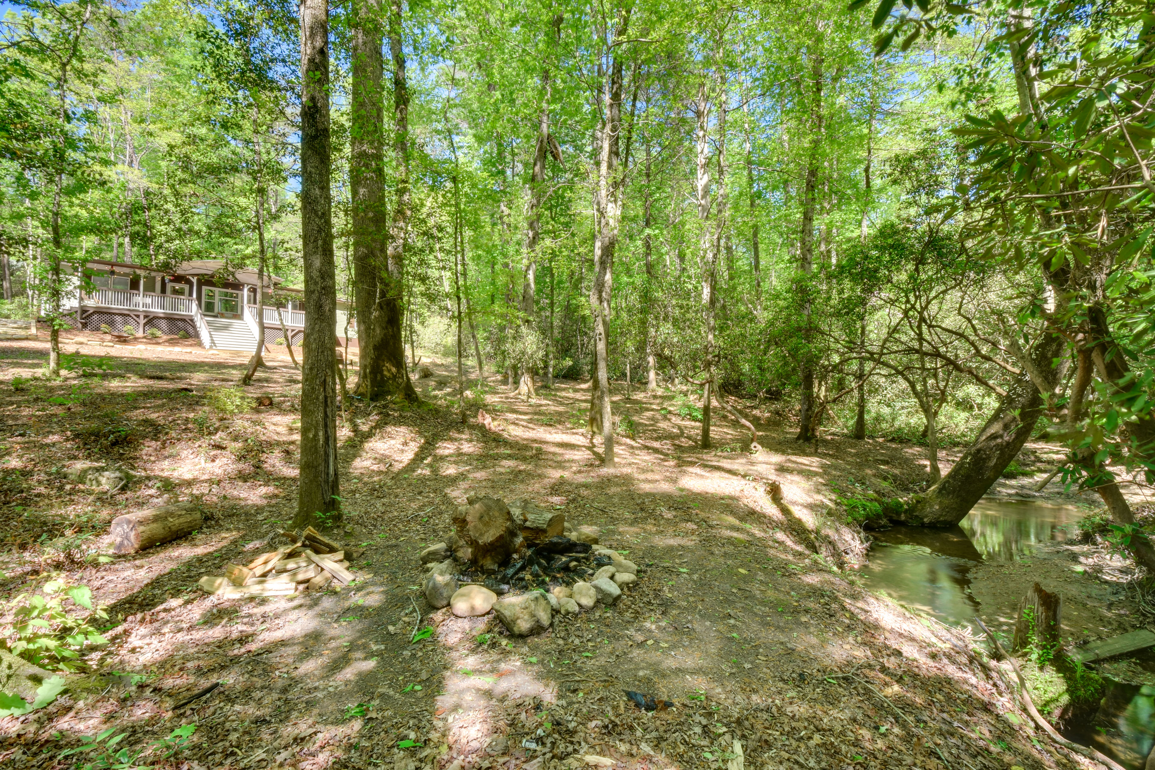 Property Image 1 - Creekside Sautee Nacoochee Home: 8 Mi to Helen!