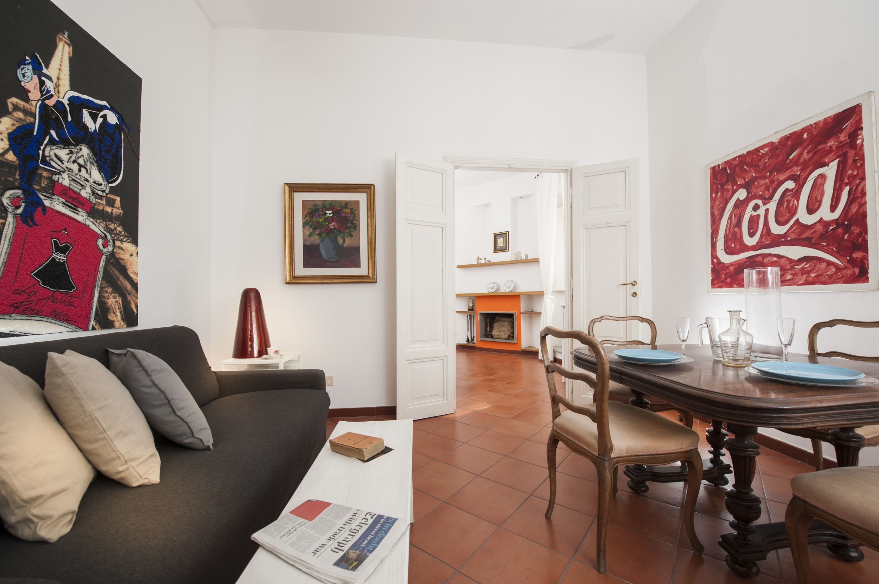 Property Image 2 - Monti in Roma with 2 bedrooms and 1 bathrooms