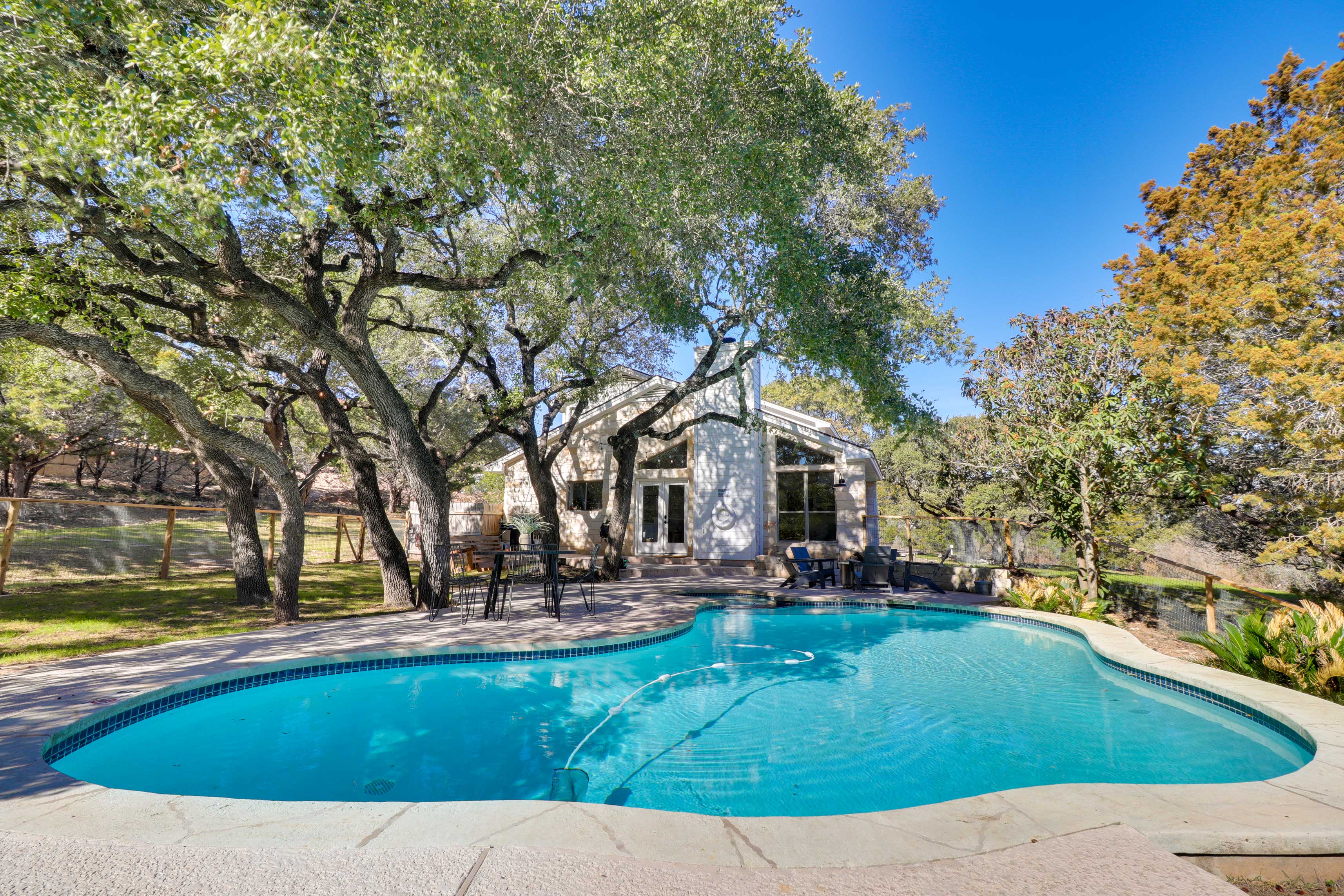 Property Image 1 - Shaded Getaway w/ BBQ & Fire Pit in Austin!