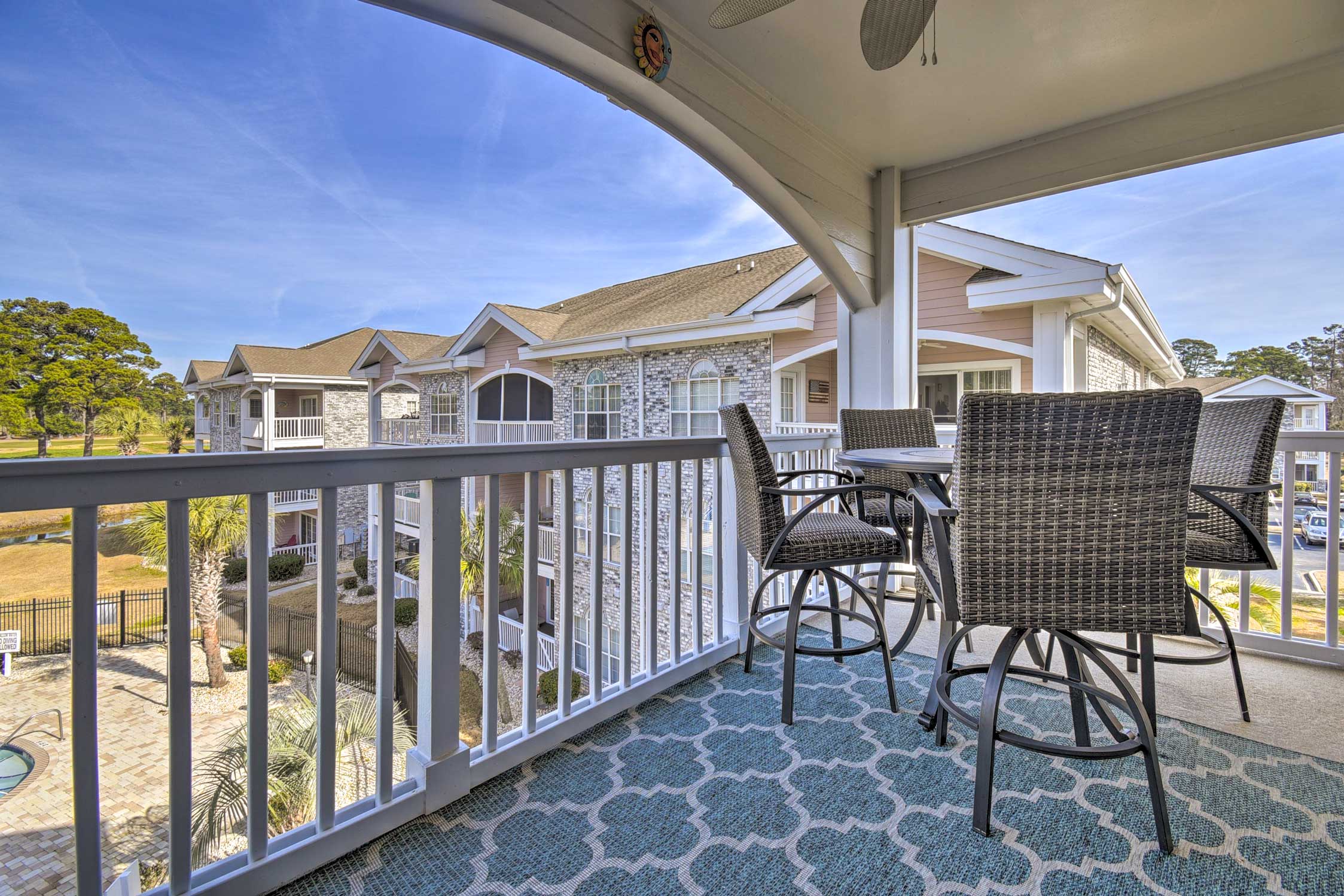 Property Image 2 - Myrtle Beach Condo: Golf Course + Pool View!