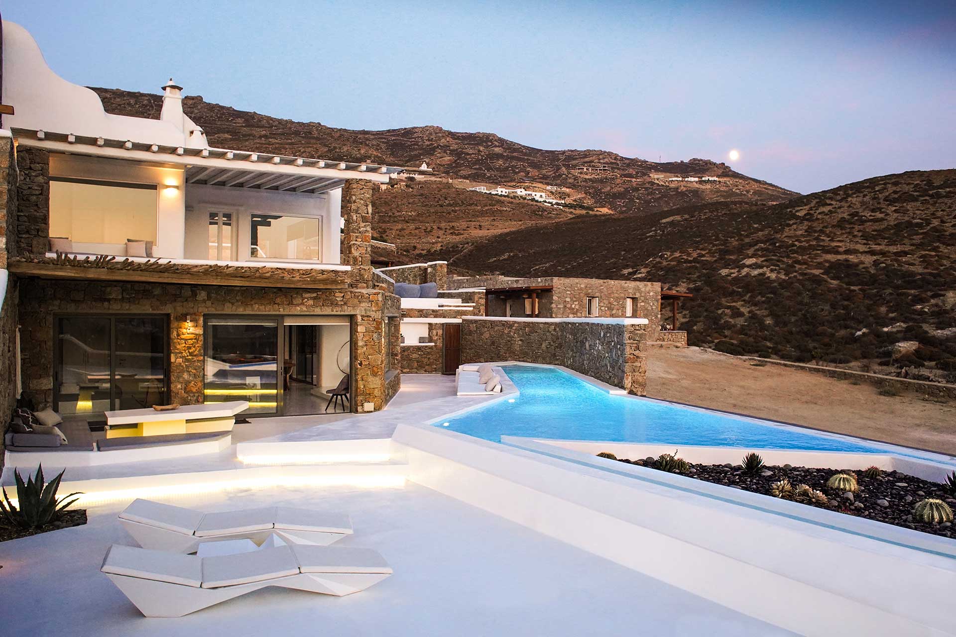 Property Image 1 - Modern Mykonos villa with private pool