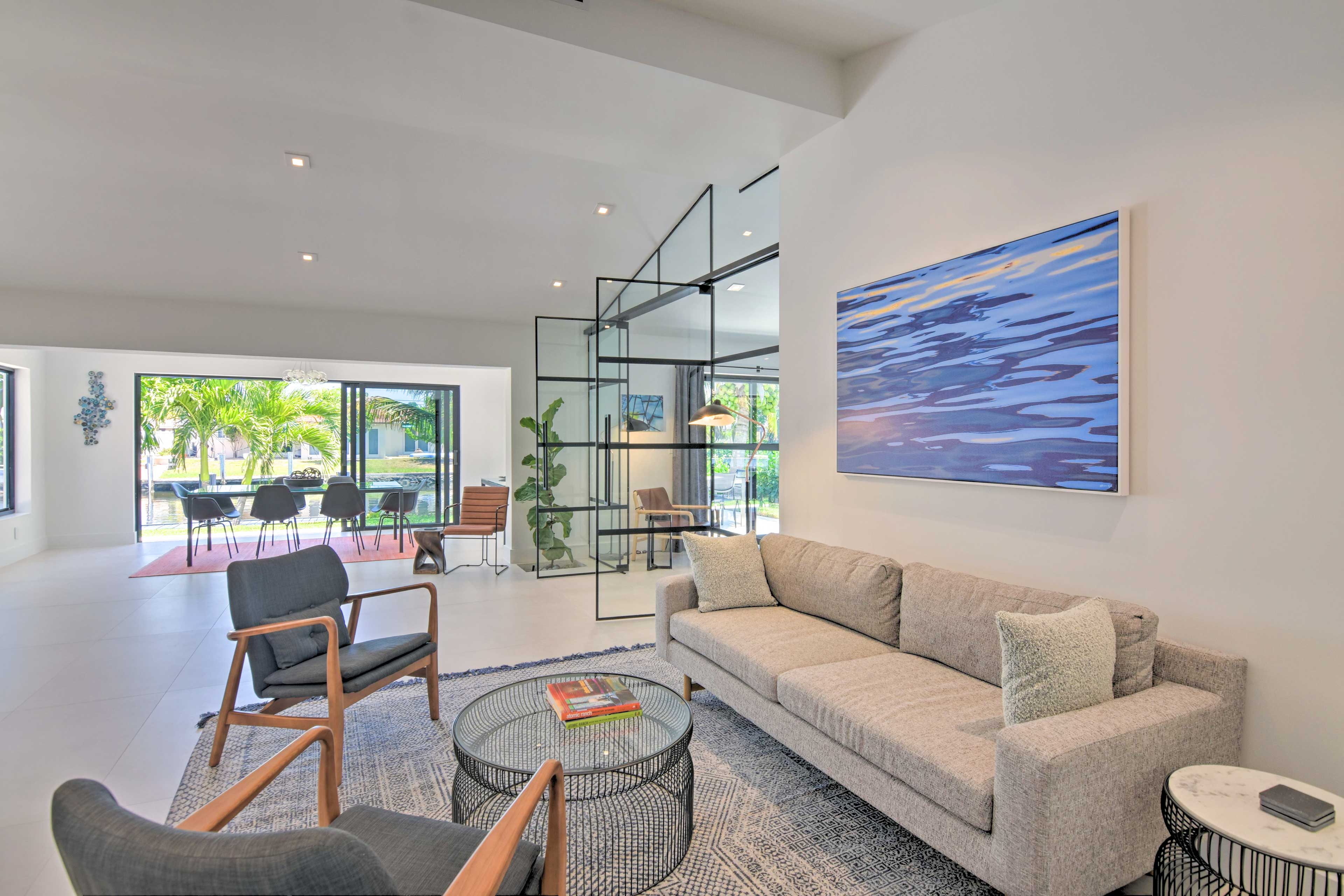 Property Image 1 - Luxe Wilton Manors Home w/ Private Boat Dock