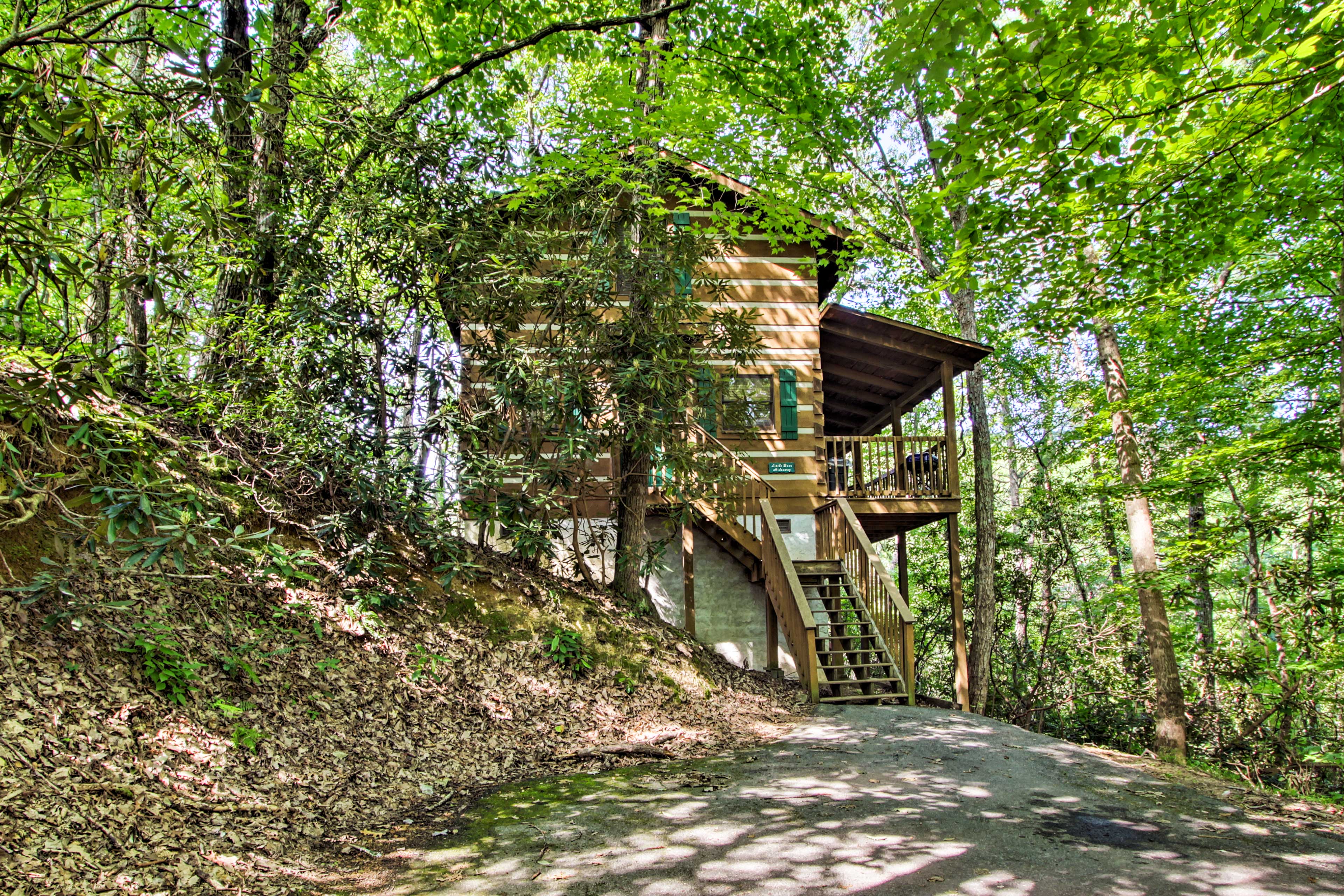 Property Image 2 - Secluded Forest Cabin, 4 Mi to Downtown Gatlinburg