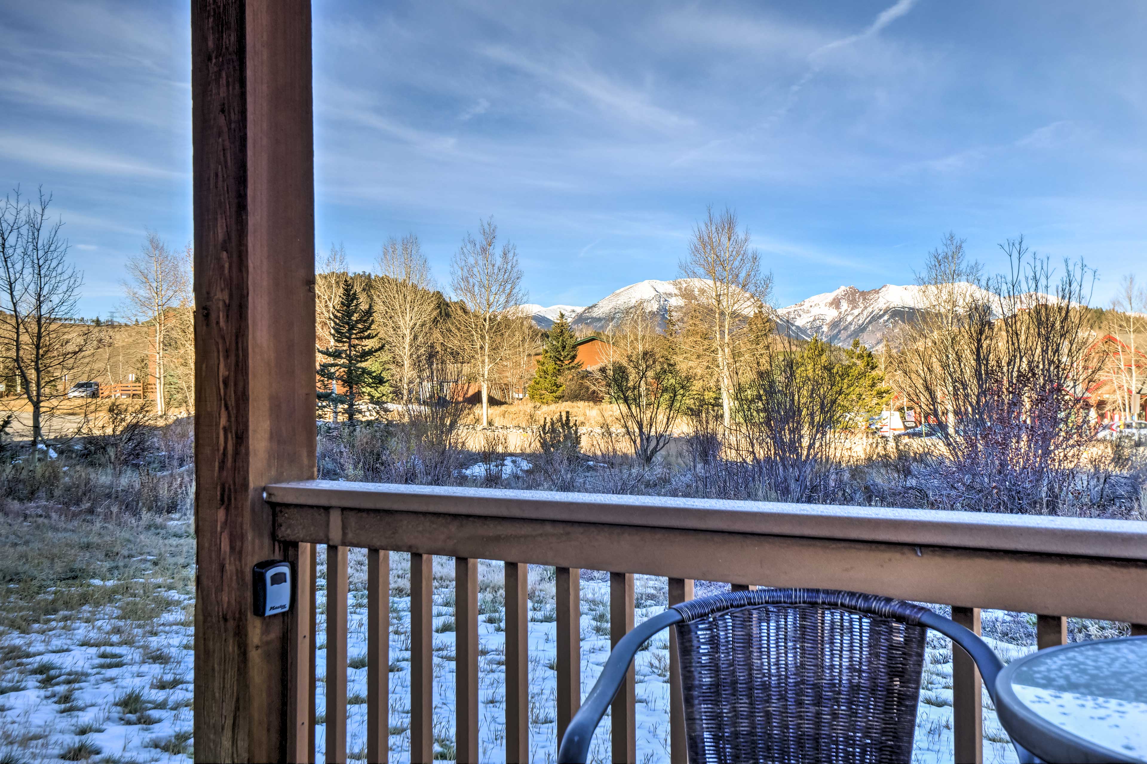 Property Image 1 - Dillon Condo + Private Patio < 4 Mi to Slopes