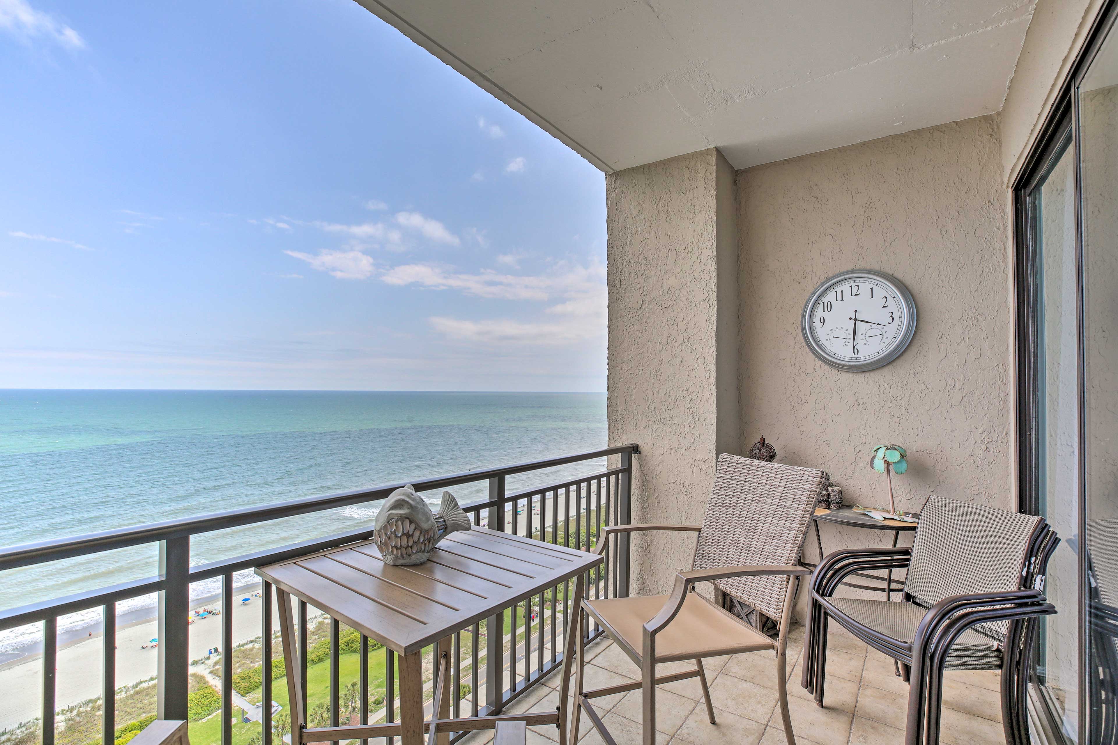 Property Image 1 - Ocean-View Condo w/ Fireplace, Walk to Beach!