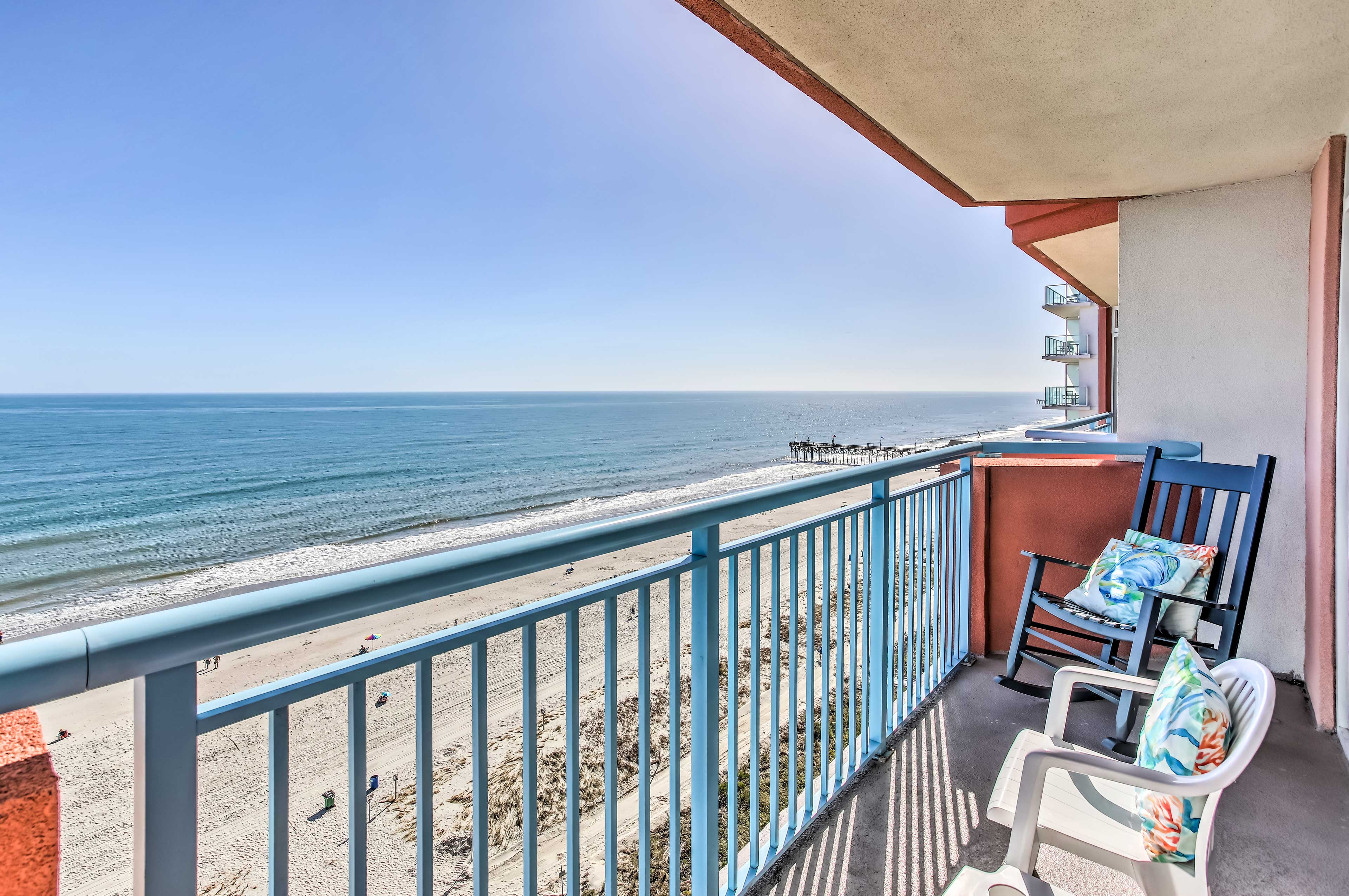 Property Image 1 - Myrtle Beach Retreat: Steps to Ocean & Pier!