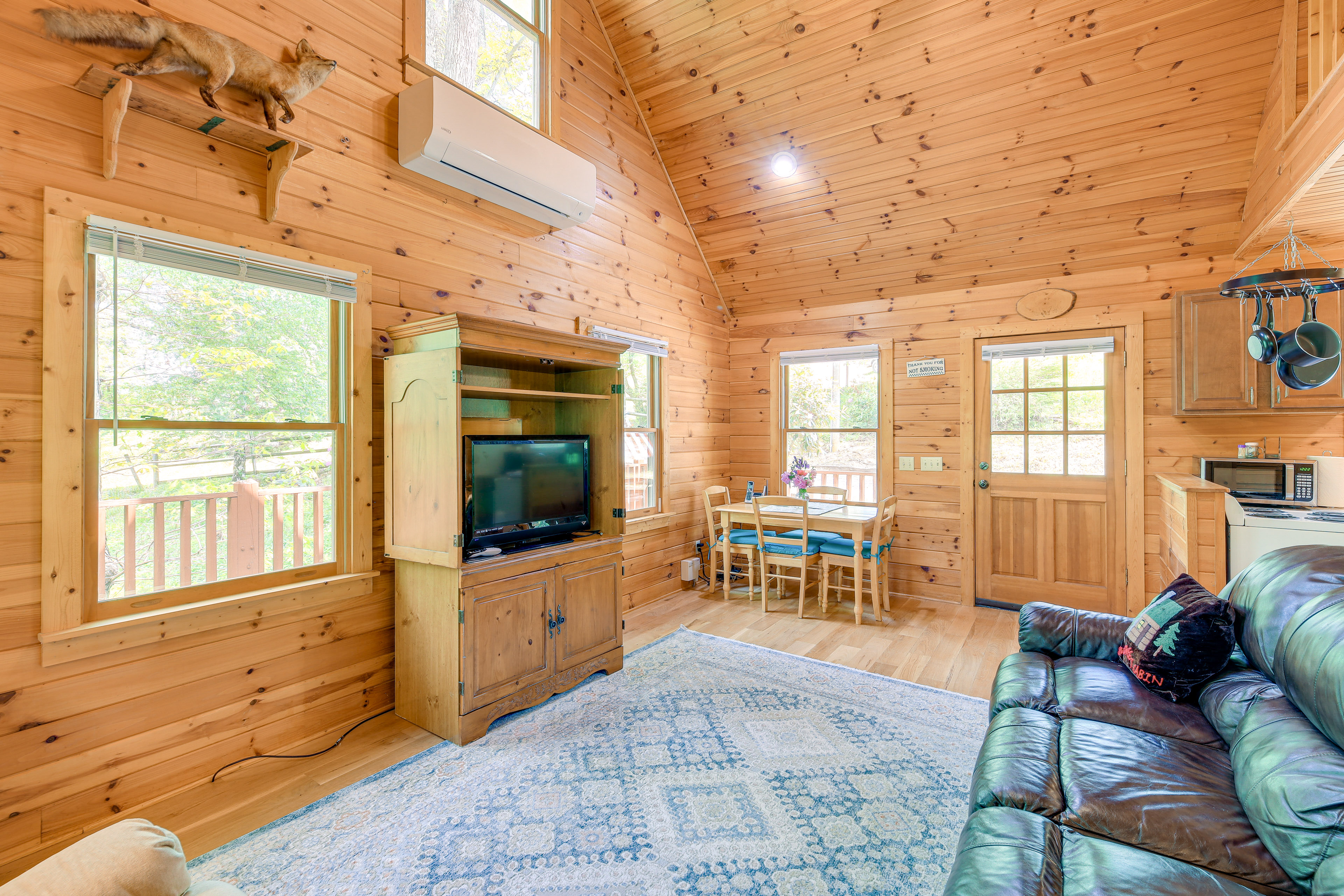 Property Image 1 - Quaint Blue Ridge Cabin Rental w/ On-Site Stream!