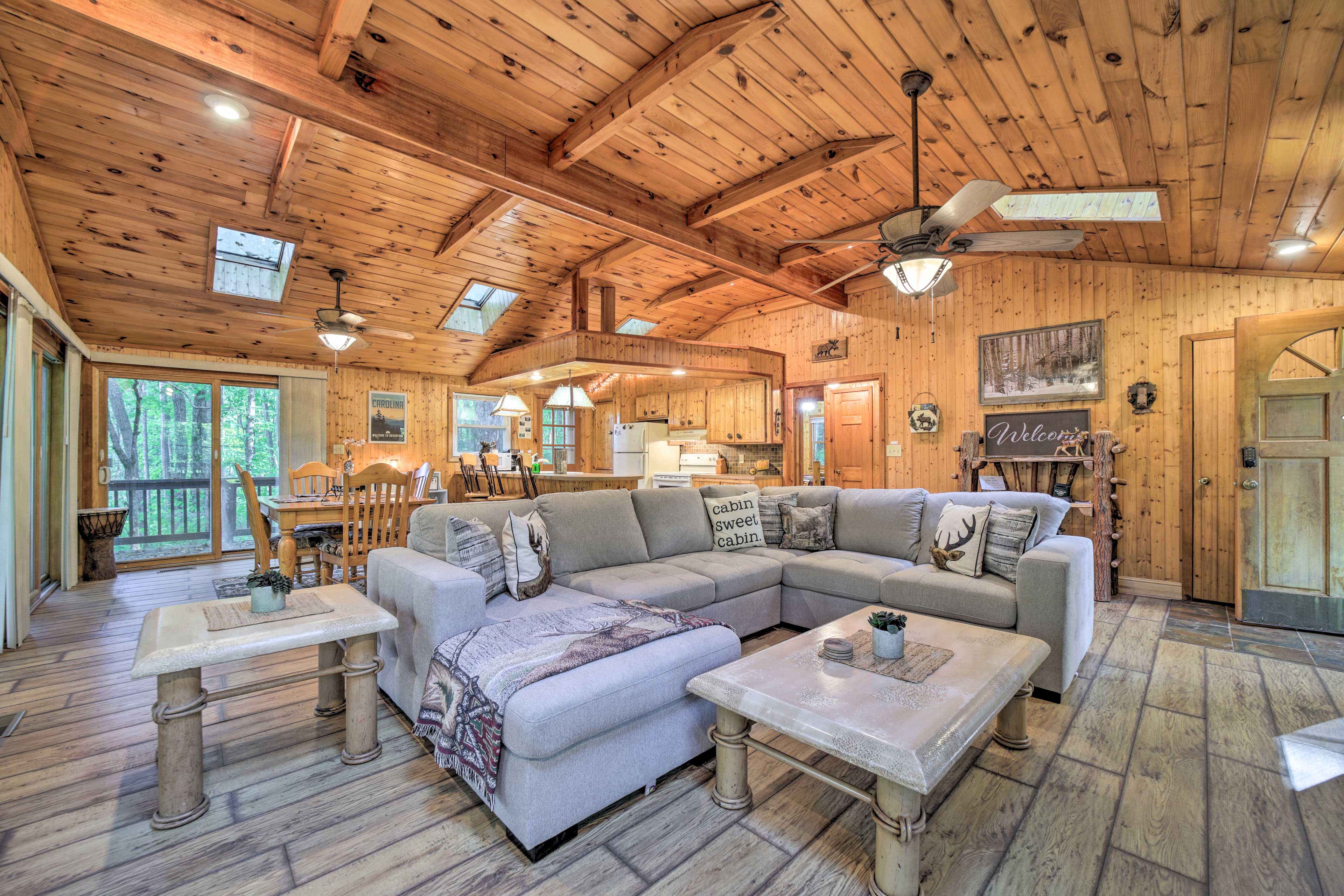 Property Image 1 - Cozy Lake Toxaway Cabin w/ Deck, Fire Pit & Grill!