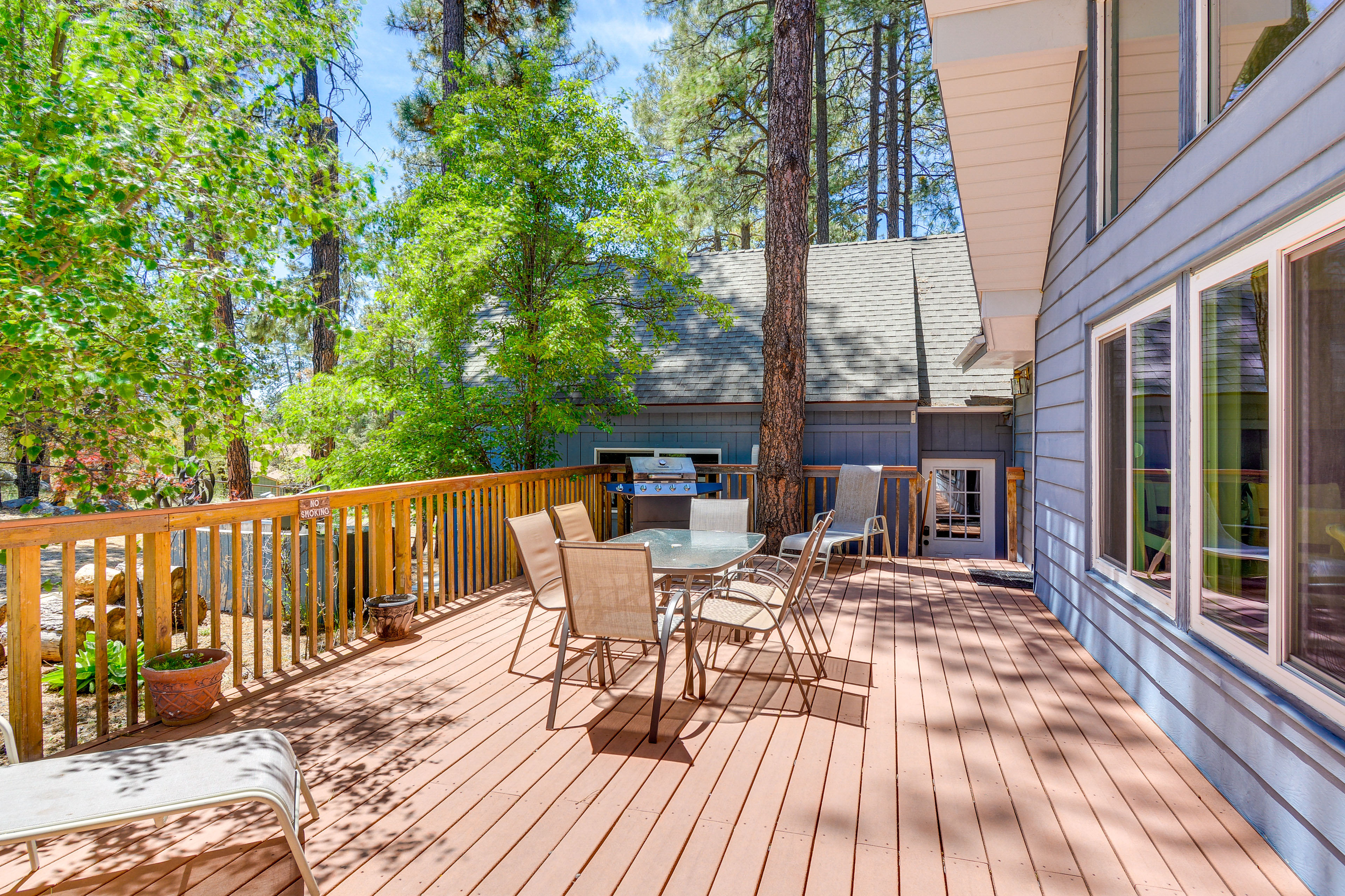 Property Image 2 - Prescott A-Frame w/ Deck - 12 Mi to Lynx Lake!