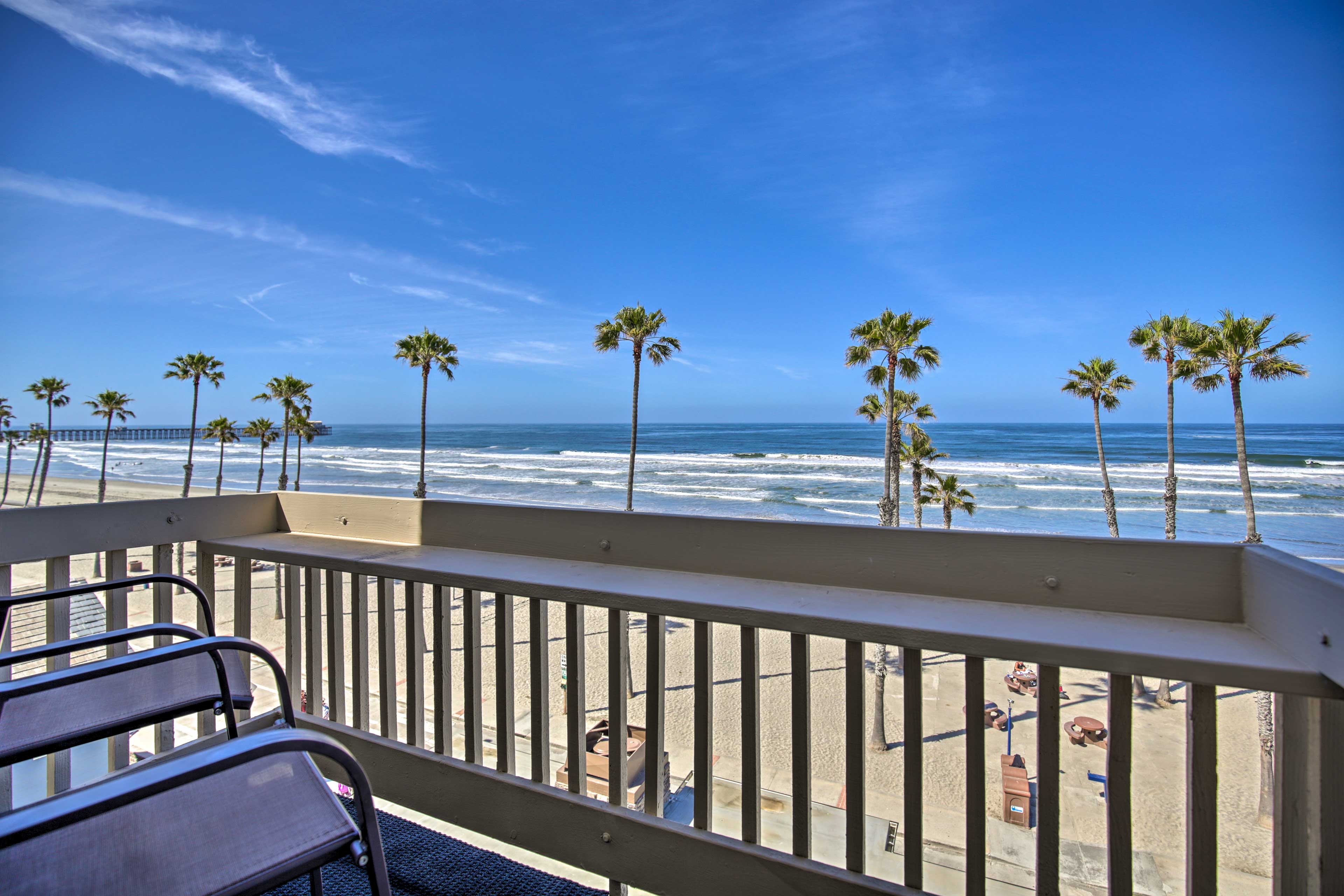 Property Image 1 - Stunning Oceanside Condo: Walk to the Beach!