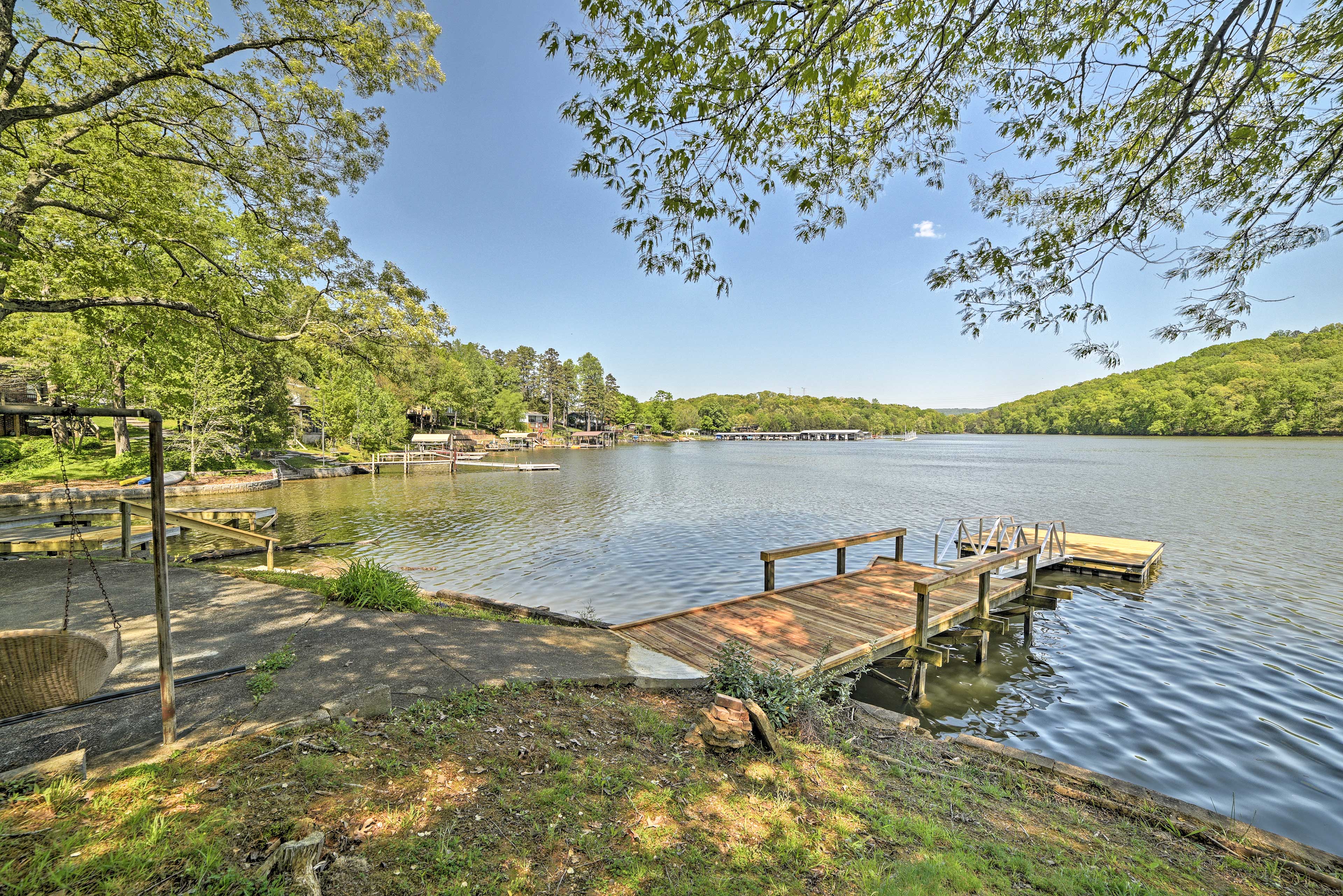 Property Image 1 - Harrison Lakefront Cottage w/ Private Dock!