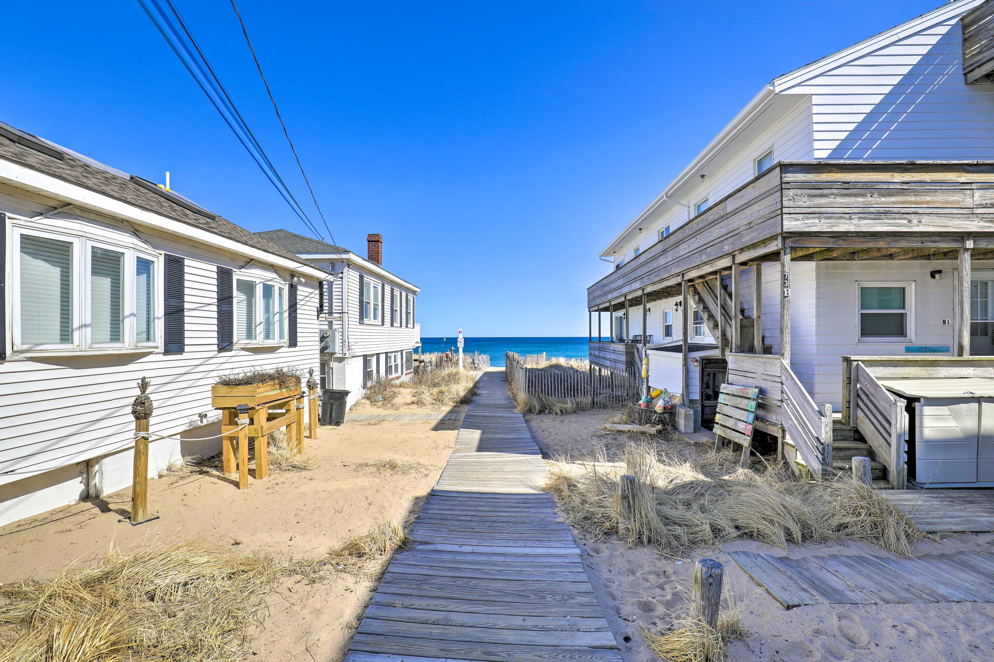 Property Image 1 - Seaside Escape w/ Porch + Direct Beach Access