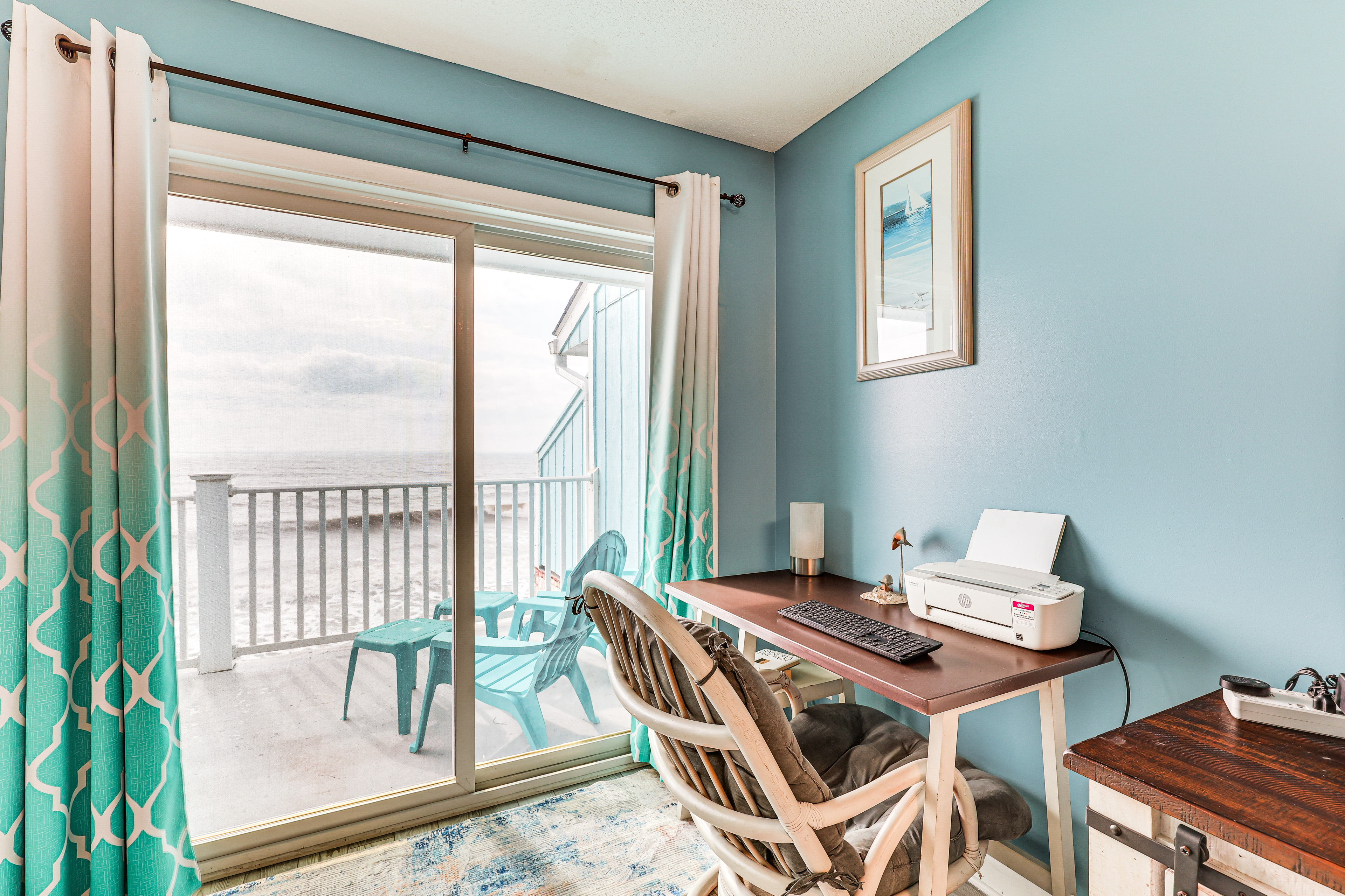 Kure Beach Condo w/ Panoramic Ocean Views!