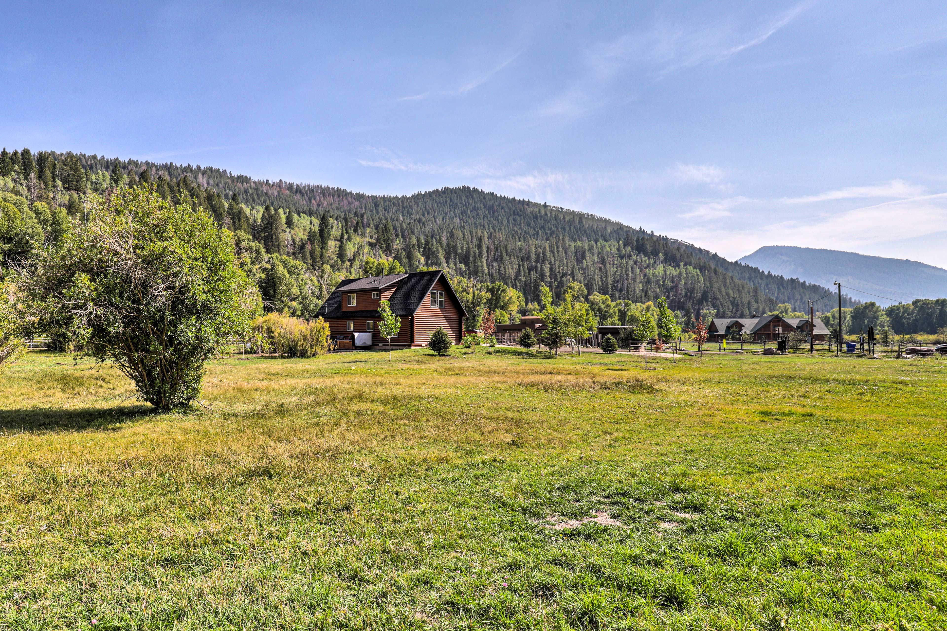 Property Image 1 - Beautiful Oakley Cabin w/ Private Hot Tub & Views!