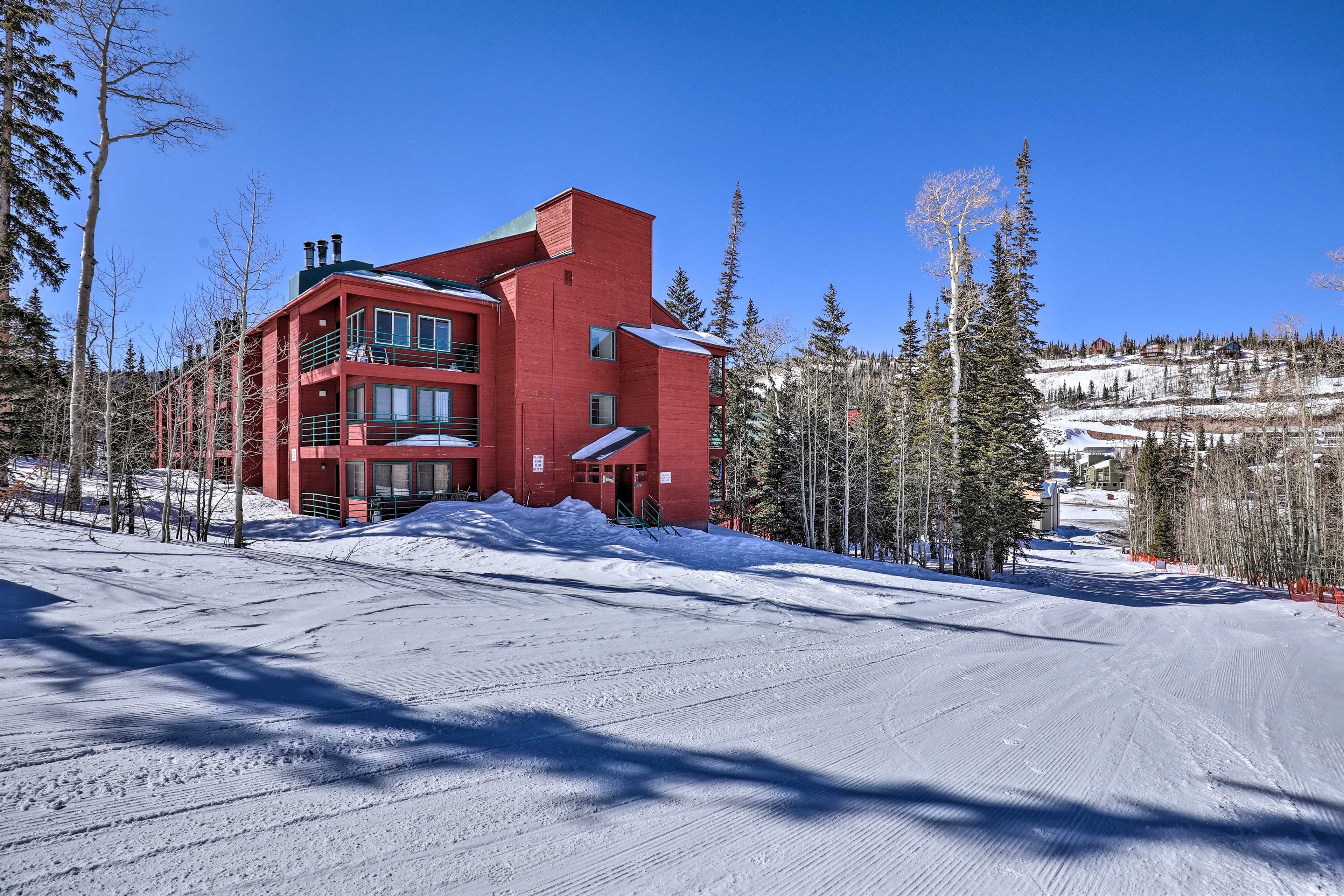 Property Image 1 - Brian Head Ski-In/Ski-Out Condo w/ Resort Perks!