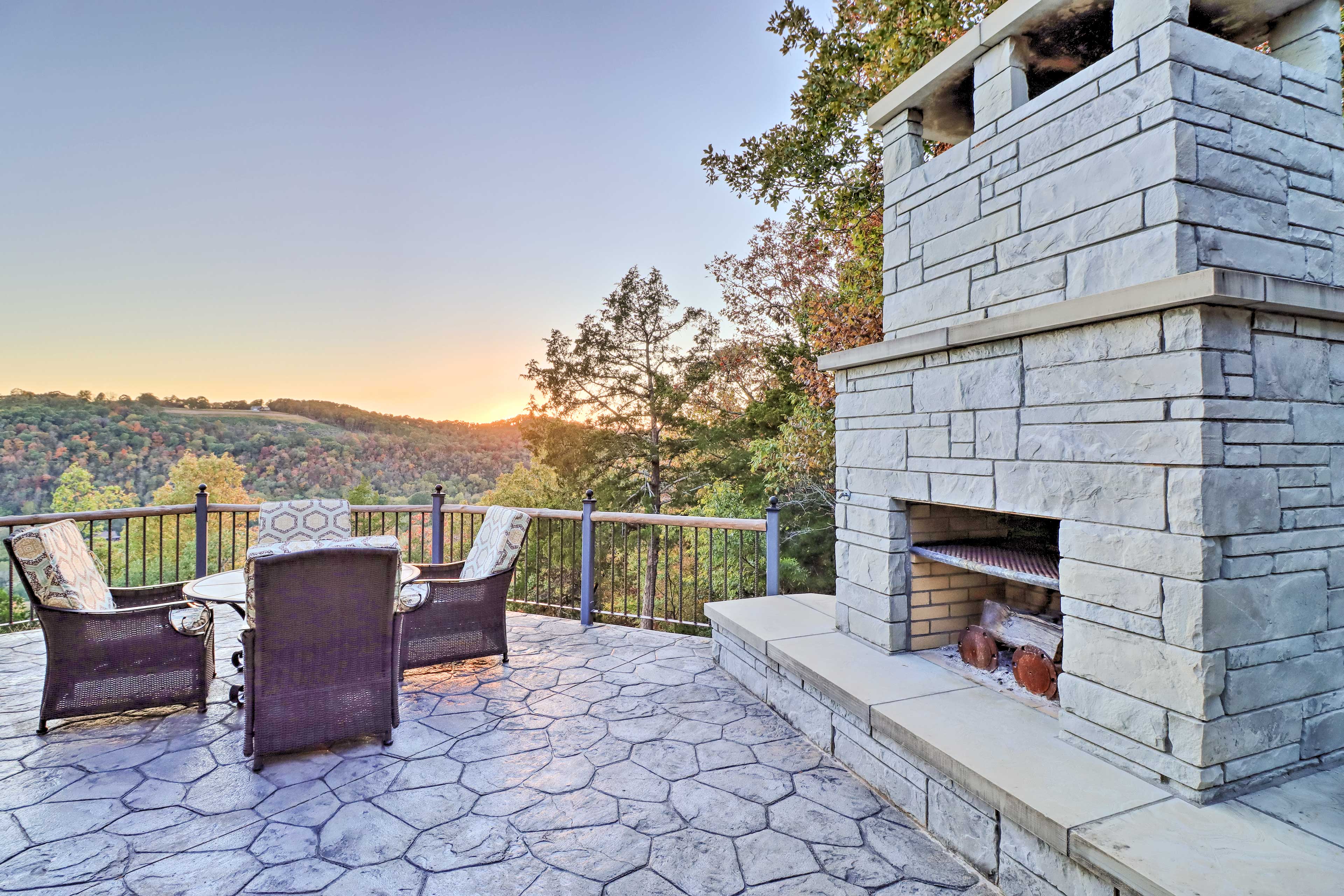 Property Image 2 - Mountain View Hideaway w/ Outdoor Fireplace!