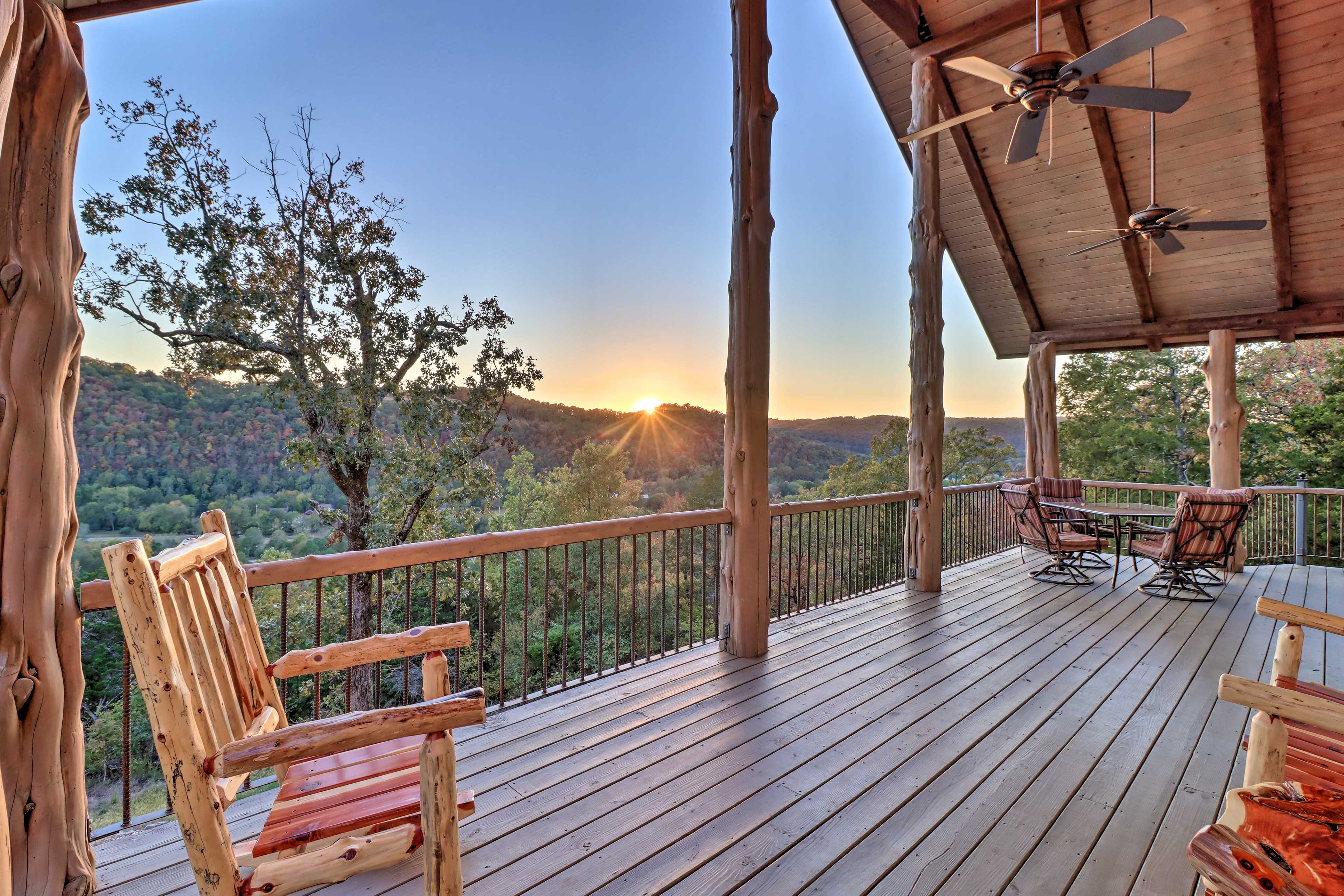 Property Image 1 - Mountain View Hideaway w/ Outdoor Fireplace!