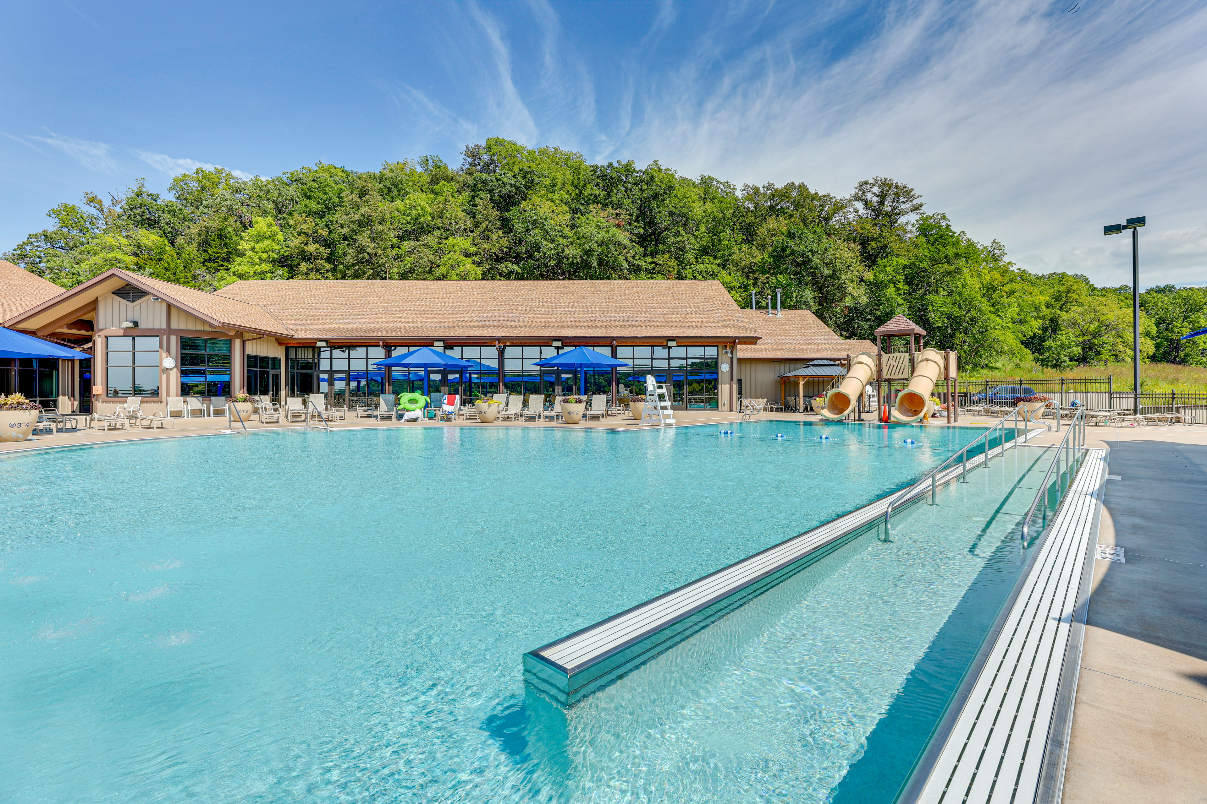 Indoor Pool Access & Deck: Galena Family Getaway!