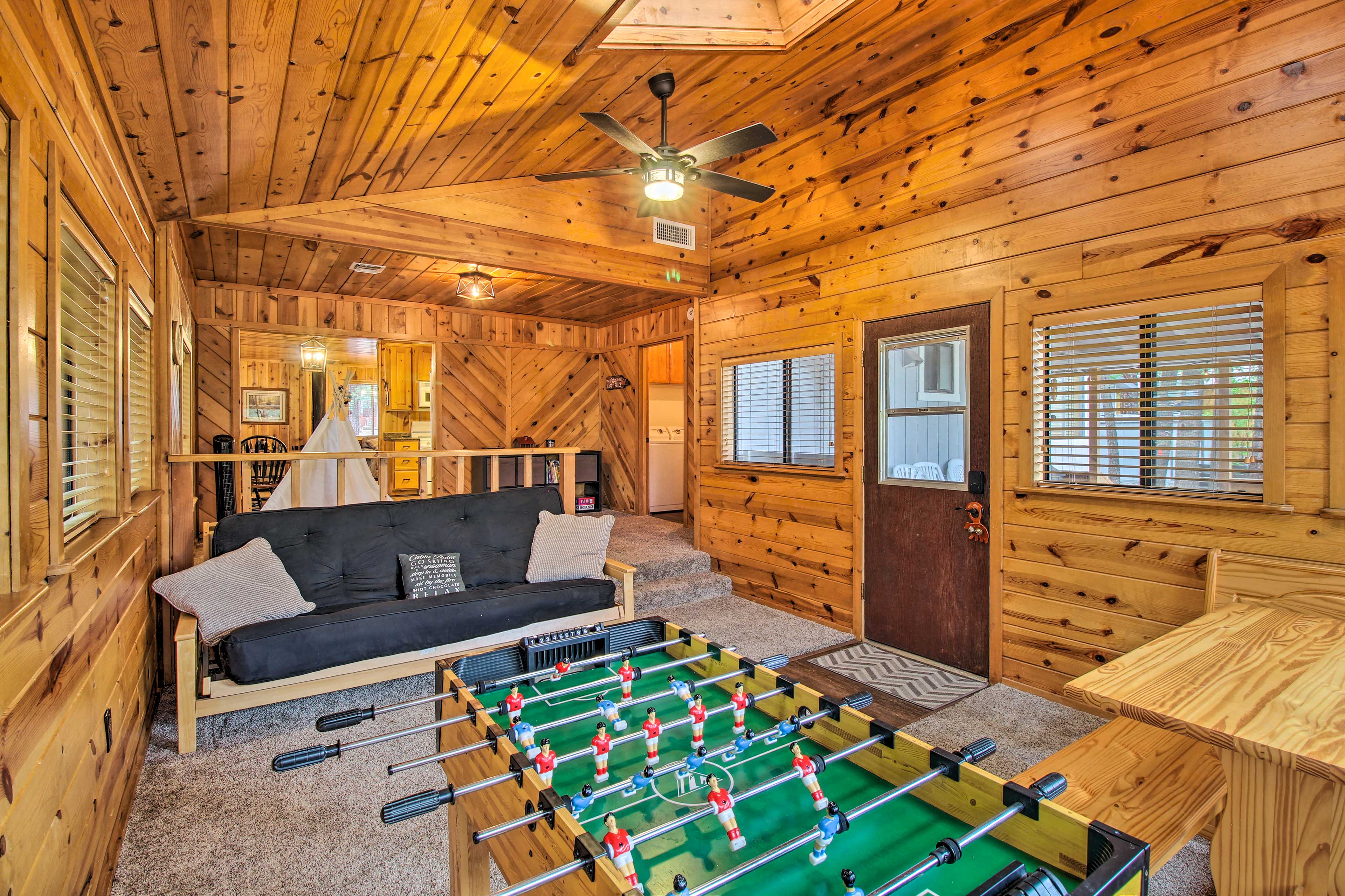 Property Image 2 - Bring a Pet: Pinetop Cabin w/ Game Room!