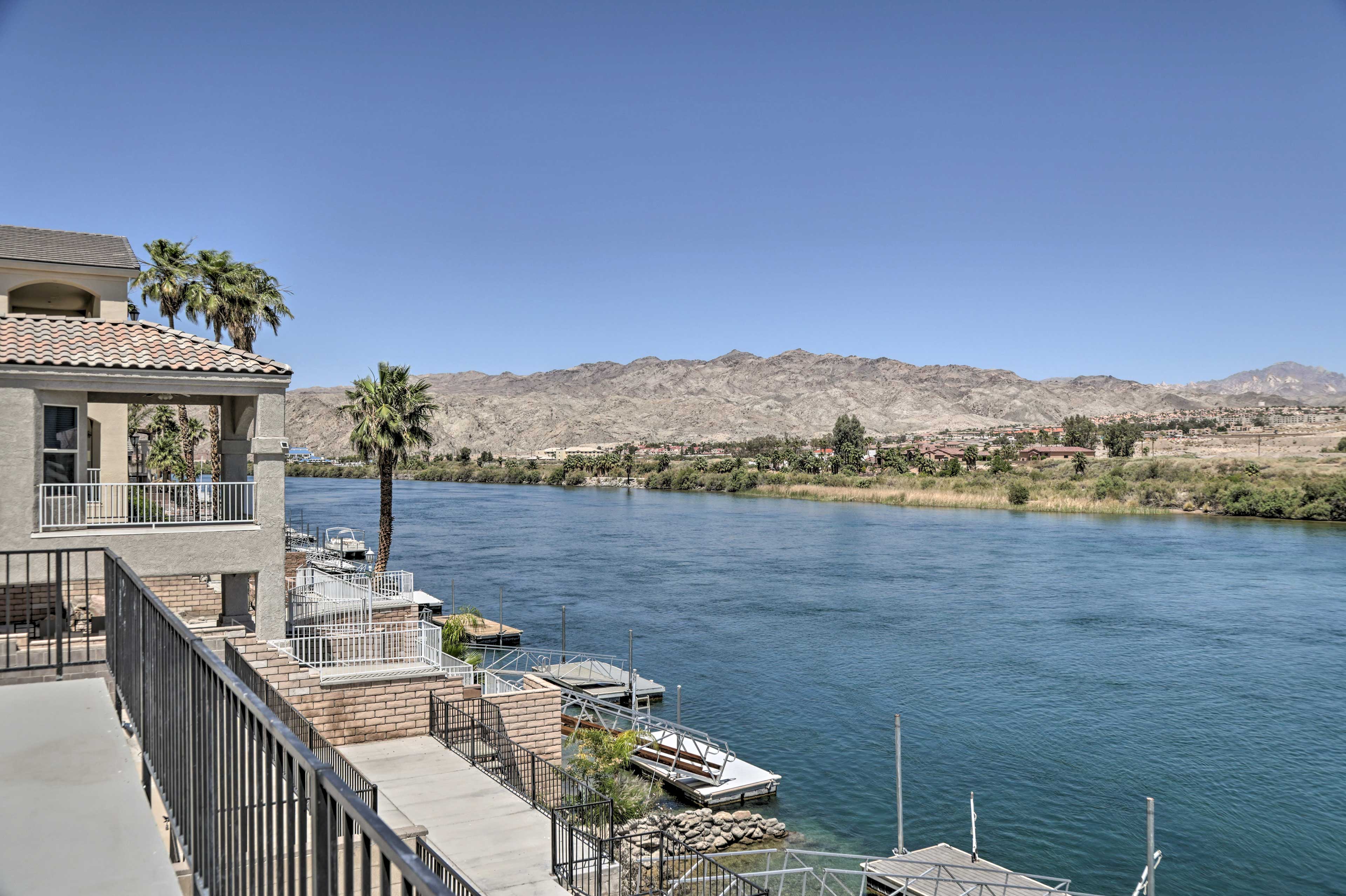 Property Image 1 - Riverfront Bullhead City Home w/ Private Dock