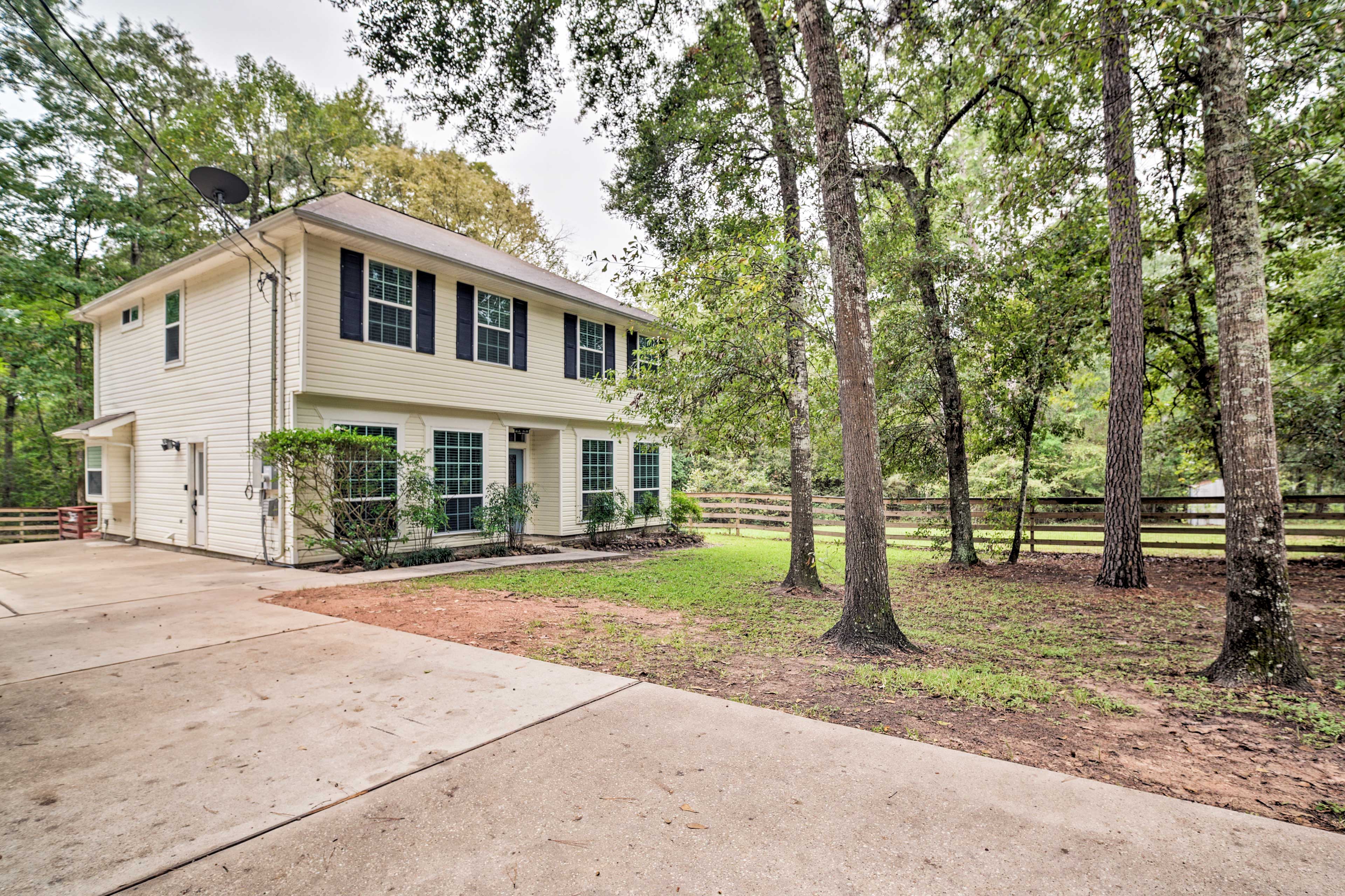 Property Image 2 - Modern Montgomery Home w/ Backyard, Deck, & Grill