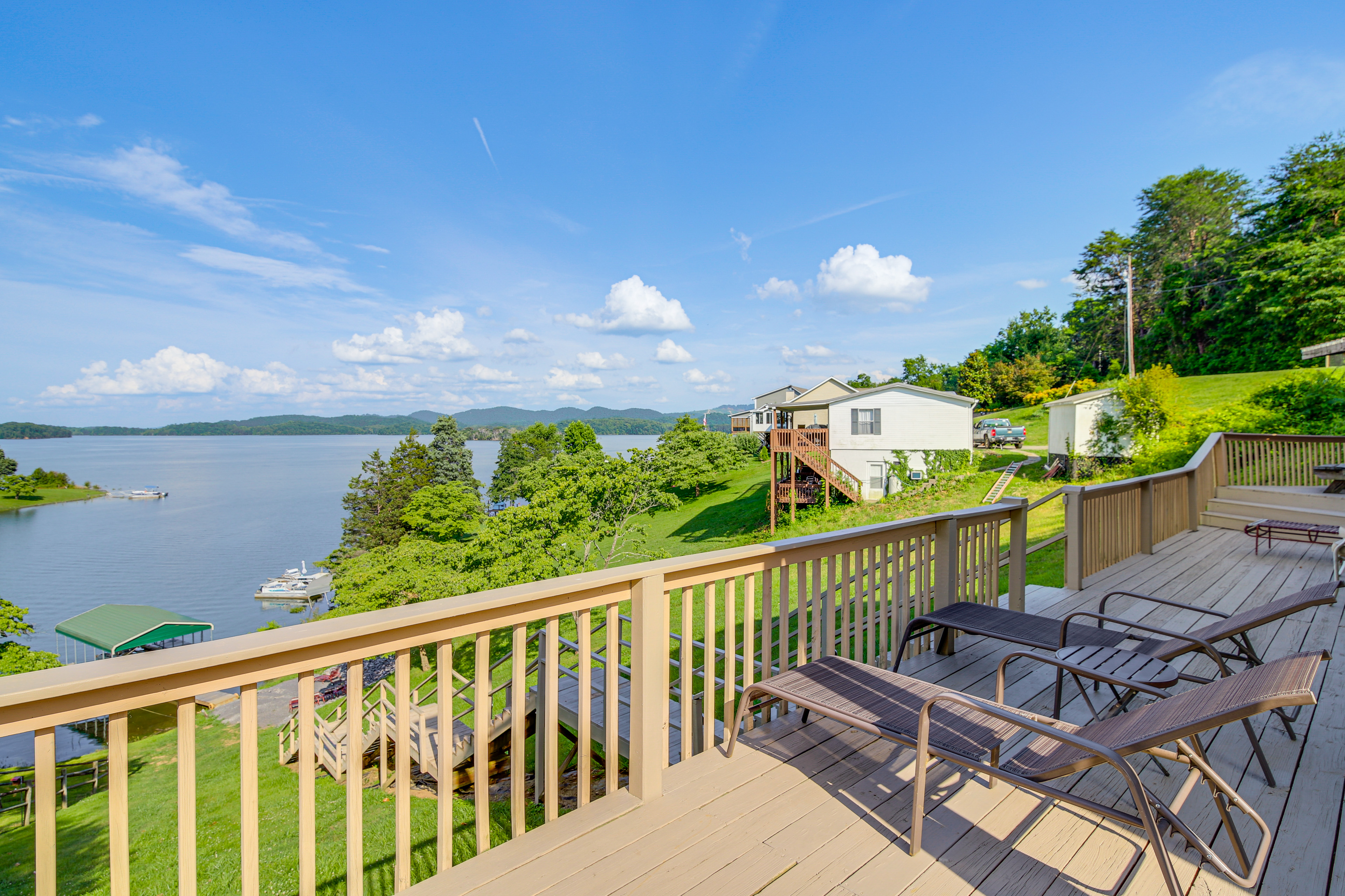 Property Image 2 - Rutledge Hilltop Home on Cherokee Lake w/ Decks!