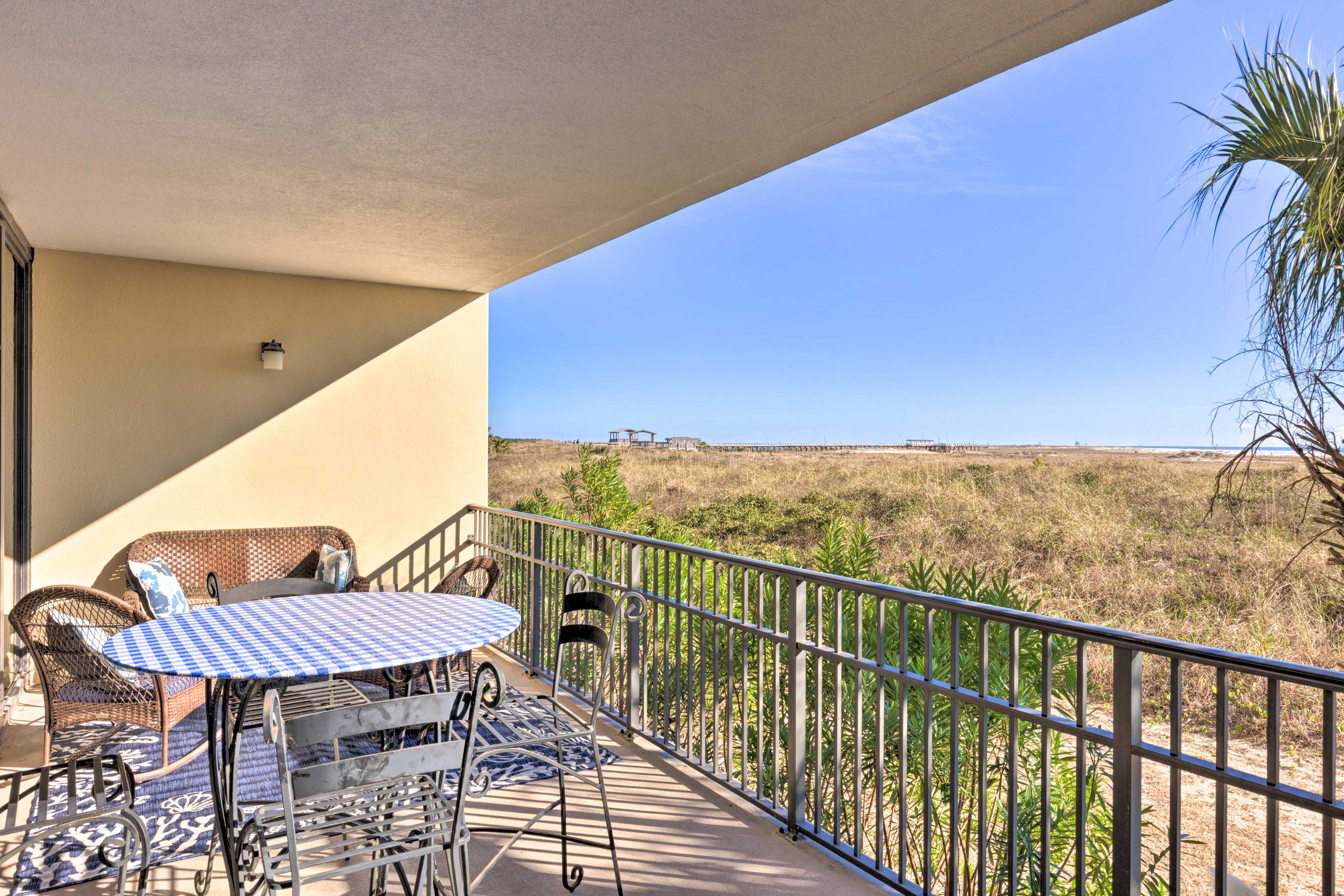 Property Image 2 - Sunny 1st-Floor Condo w/ Ocean-View Balcony!