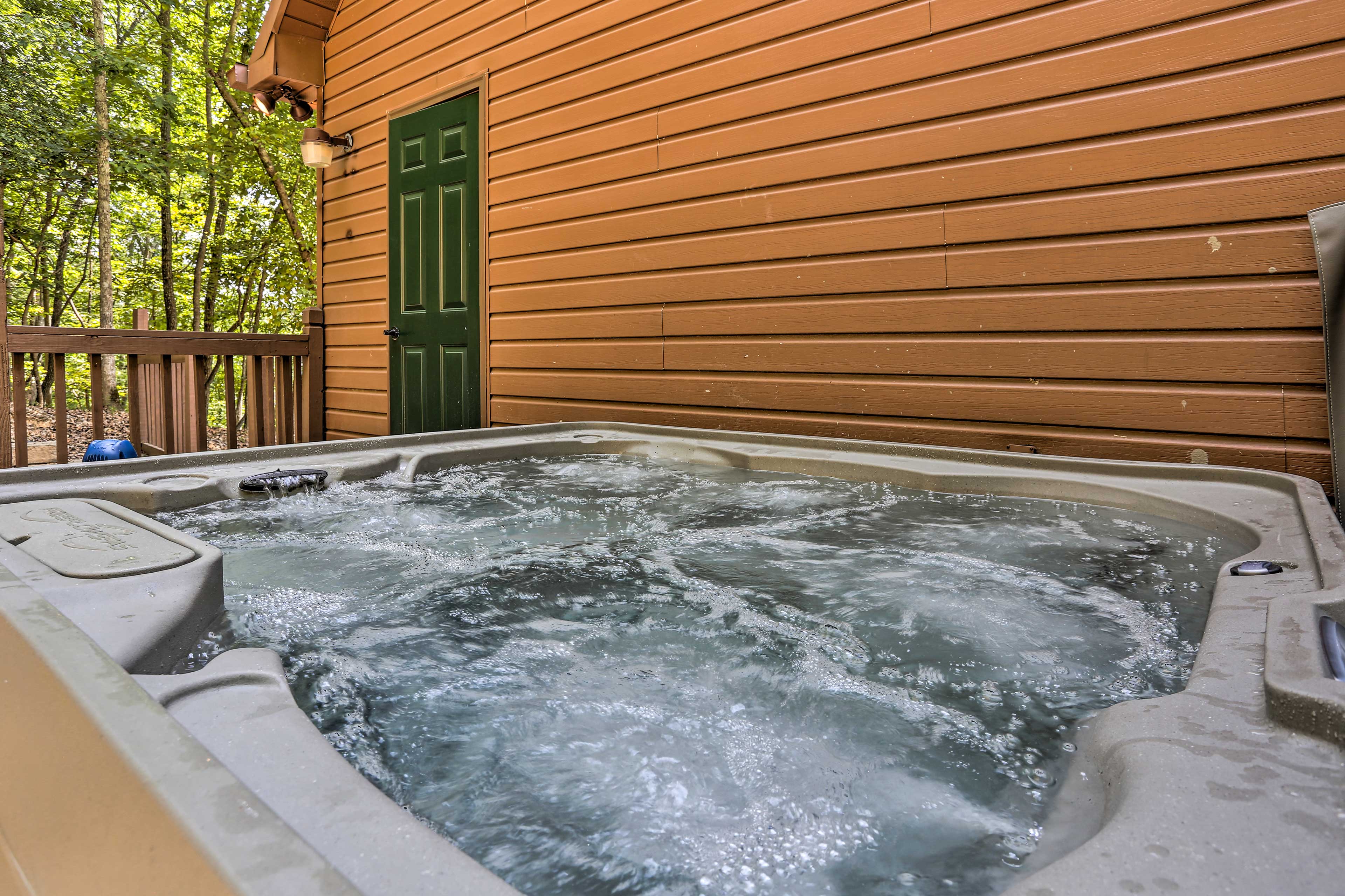 Property Image 2 - Ellijay Resort Cabin w/ Fire Pit, Decks, & Hot Tub