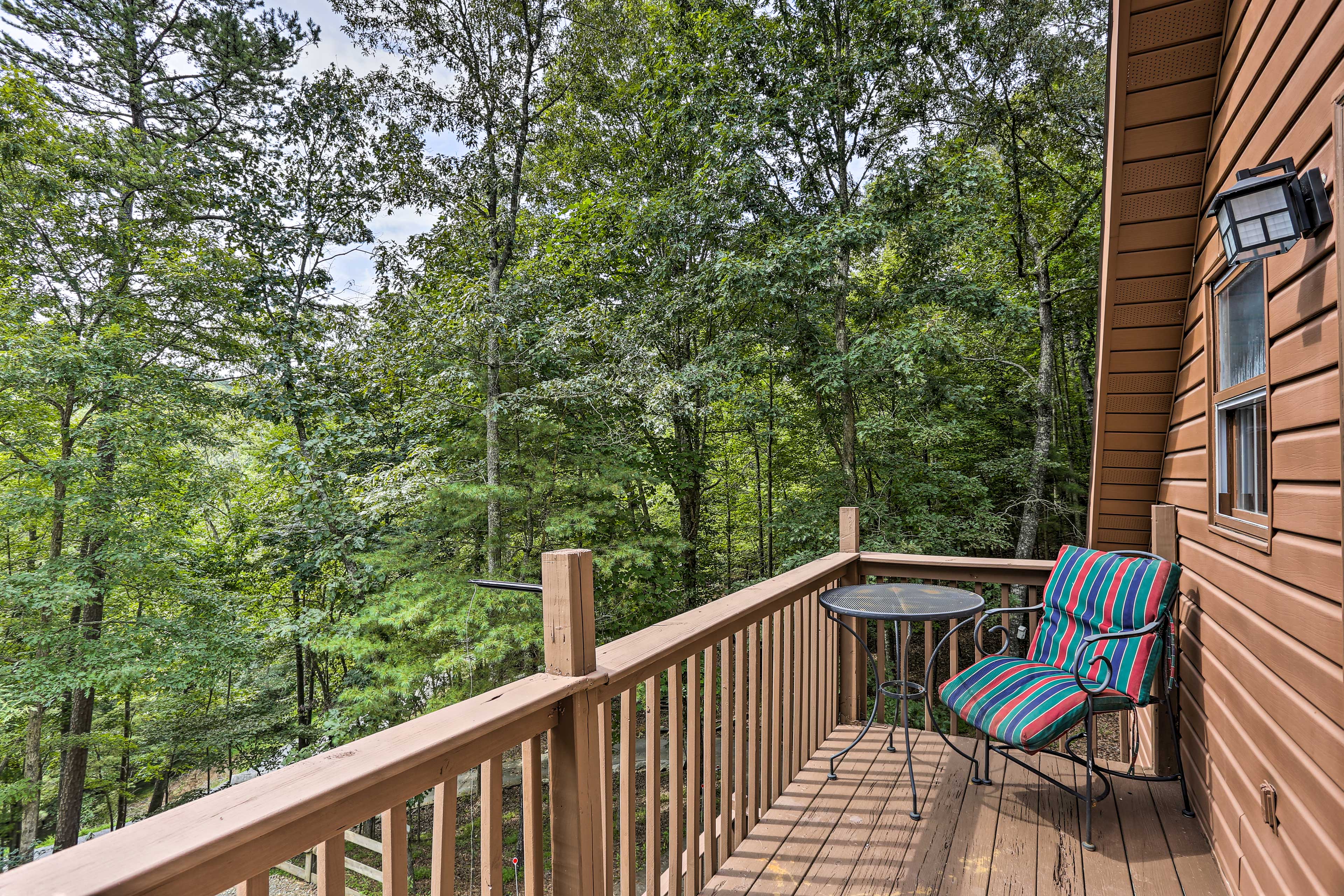 Ellijay Resort Cabin w/ Fire Pit, Decks, & Hot Tub