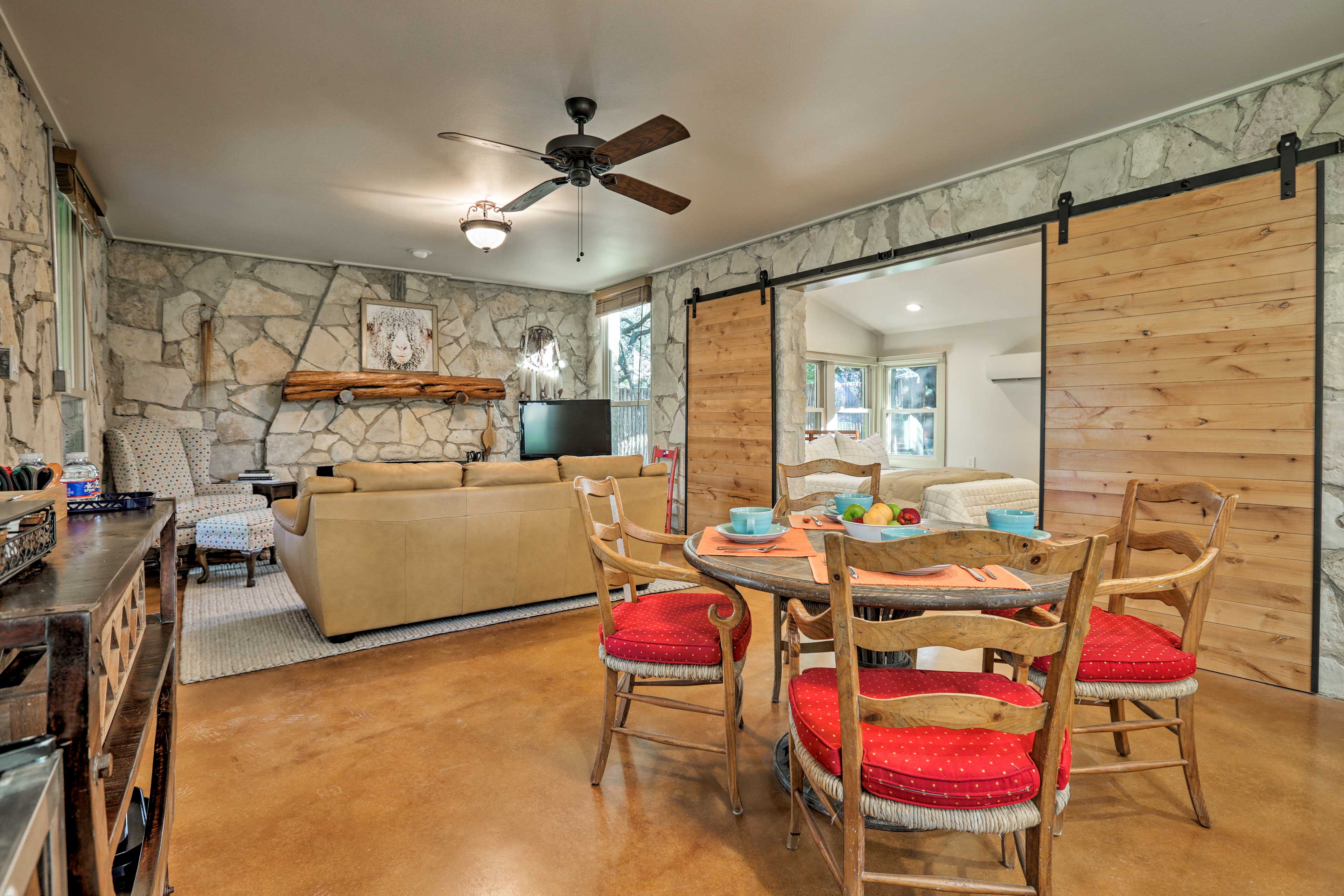 Blanco Riverfront Historic Home, 3 Mi to Downtown!