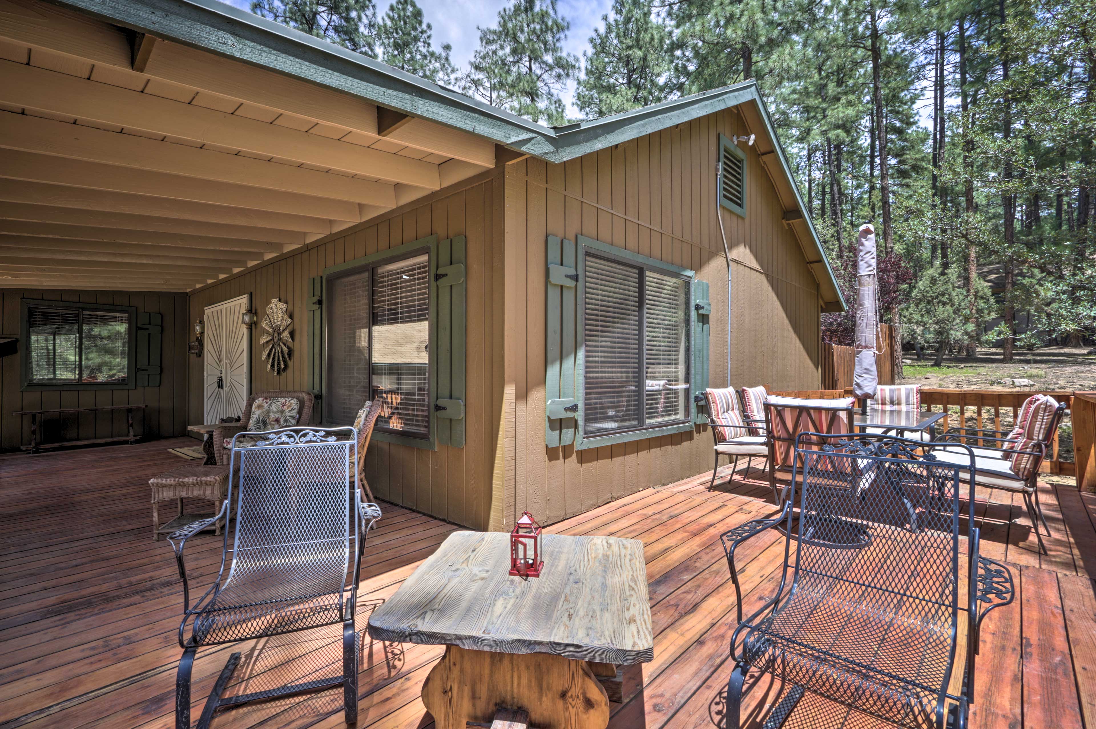 Property Image 1 - ‘Hilda’s Cabin’ Retreat w/ Mtn Views & Patio!