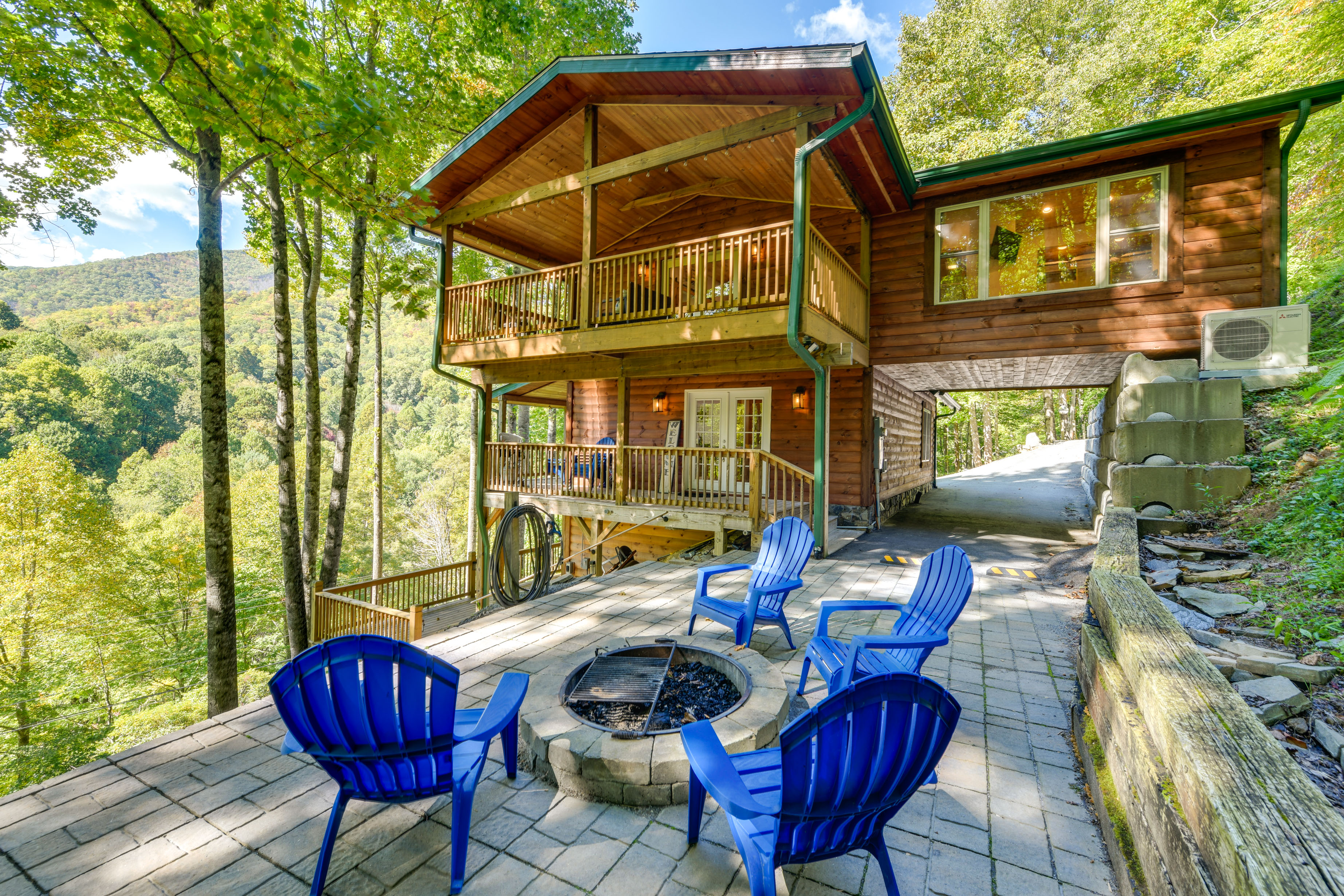 Property Image 1 - Four-Season Family Cabin w/ Hot Tub, Deck & Views!