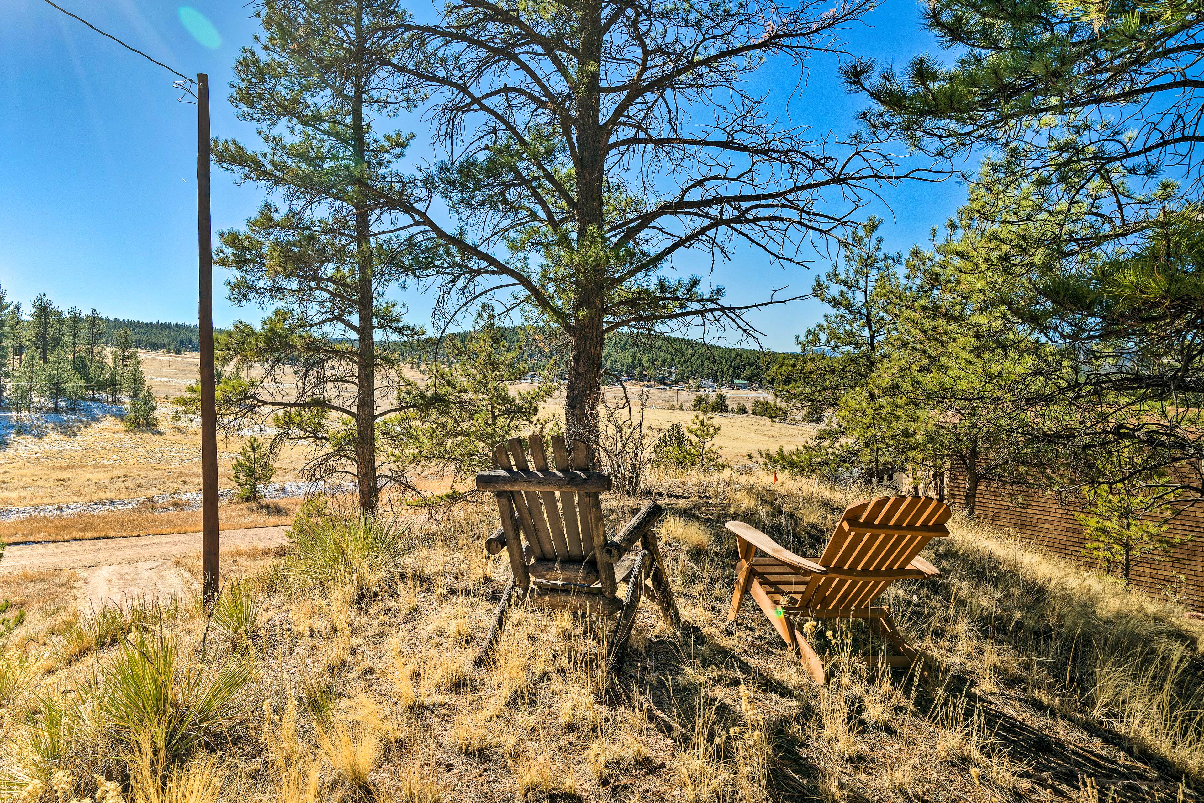 Property Image 2 - Classic Colorado Log Home w/ Mountain Views!