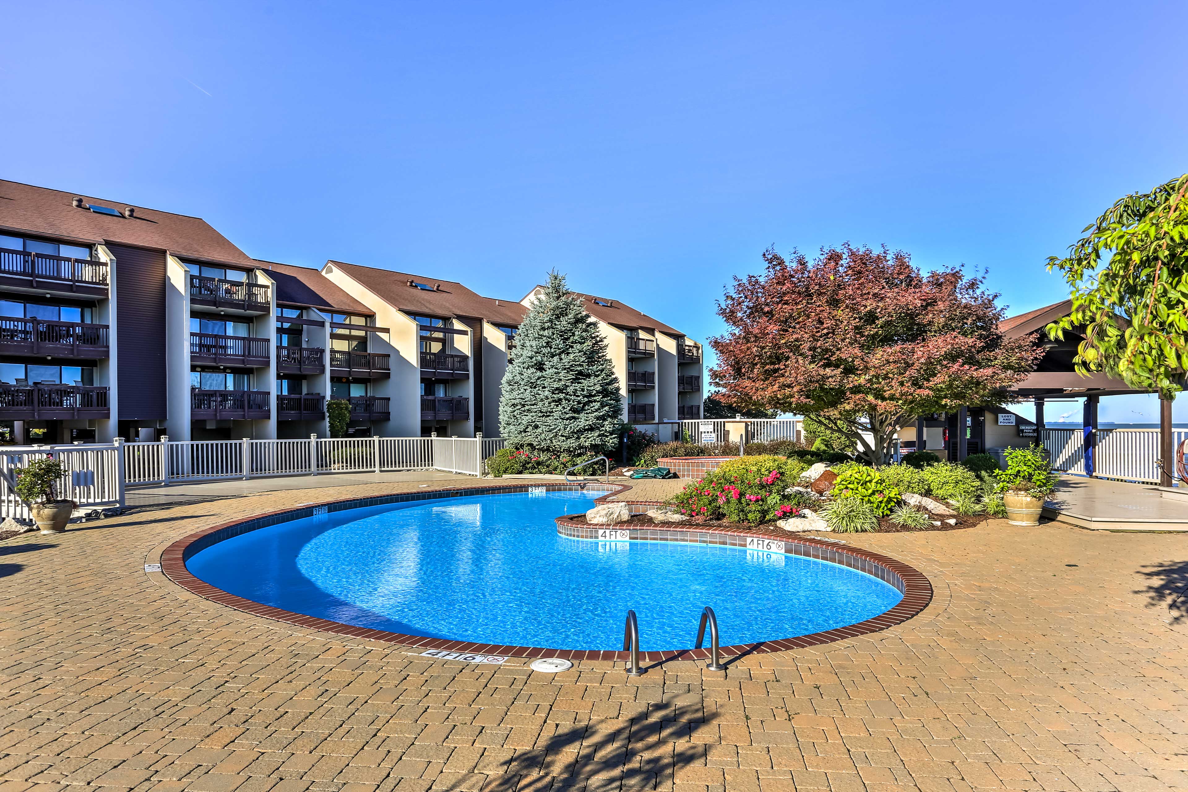 Waterfront Port Clinton Condo w/ Pool Access!