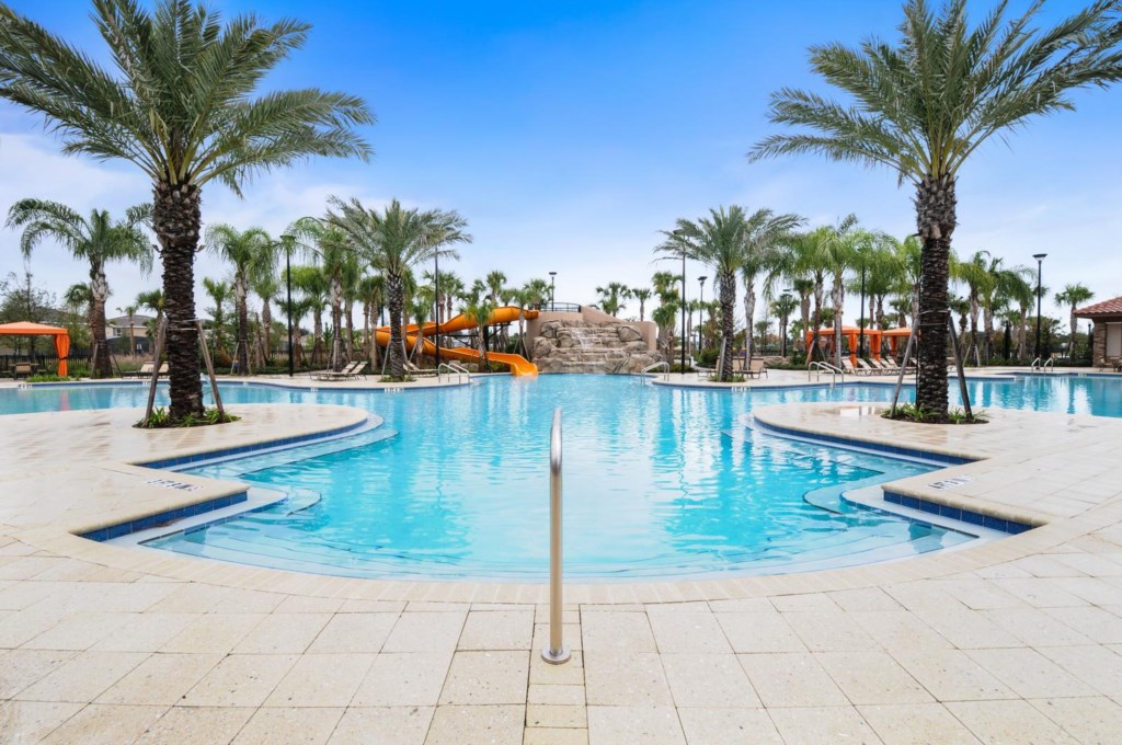 Zero Entry Resort Pool - Heated Year Round