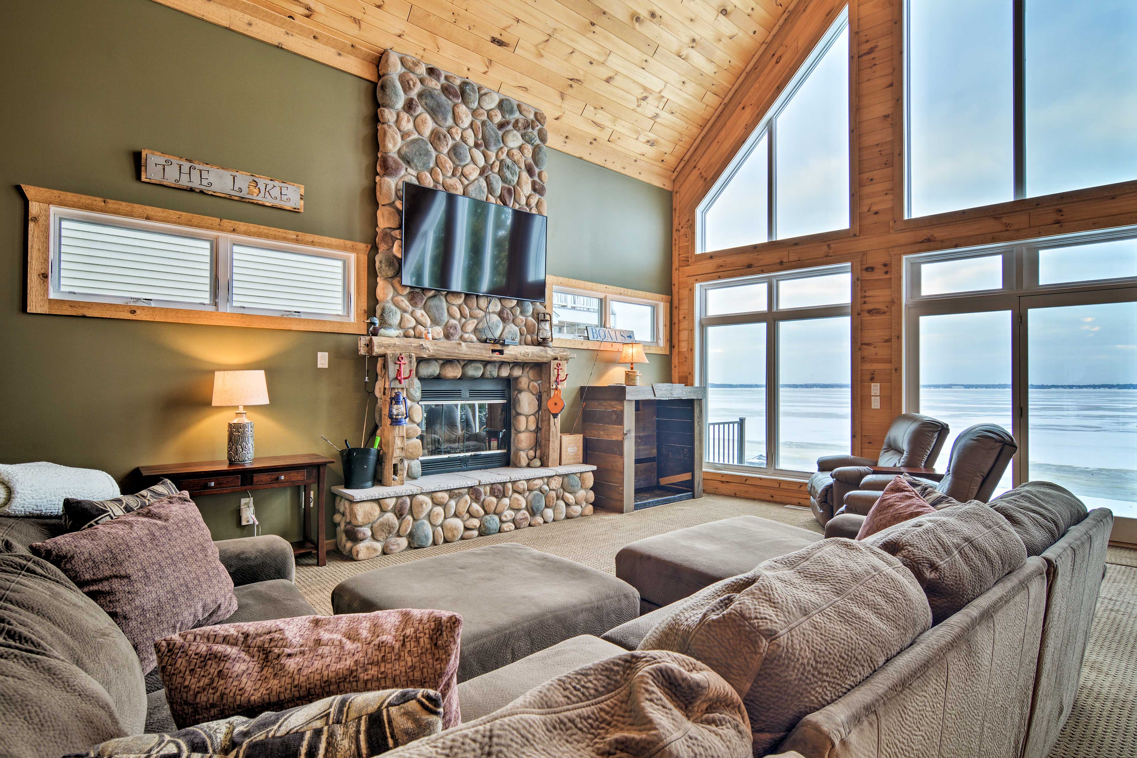 Property Image 1 - Family-Friendly Lake Mitchell Oasis: Hike & Ski!