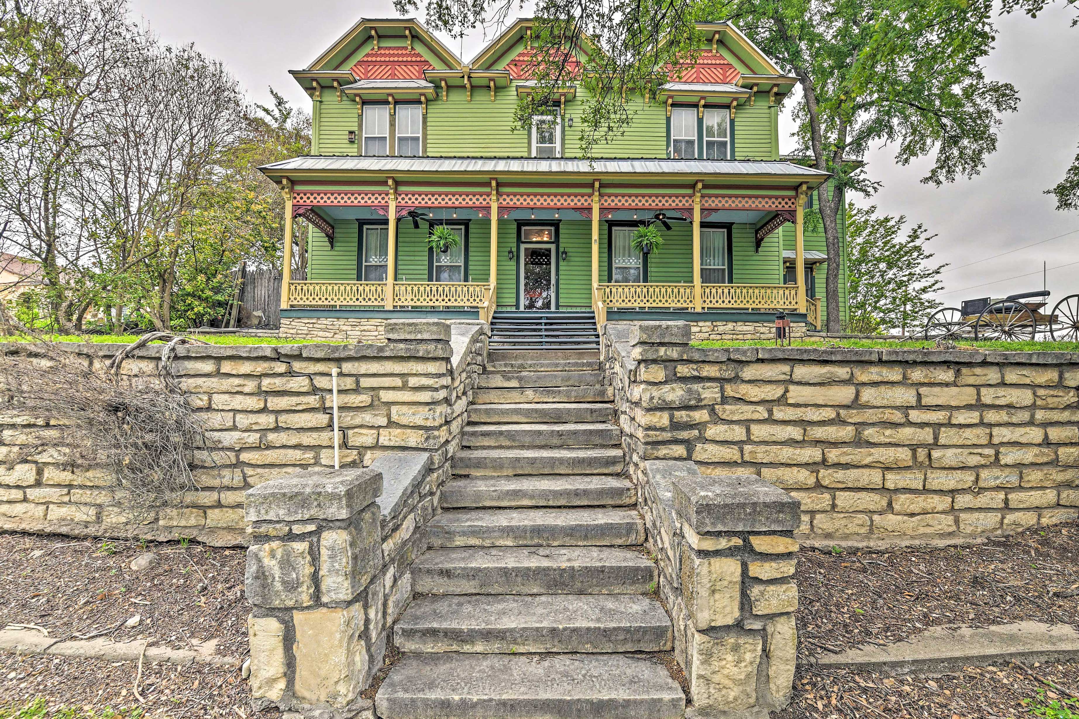 Property Image 1 - The Lilly House: Historic Glen Rose Home w/ Porch!