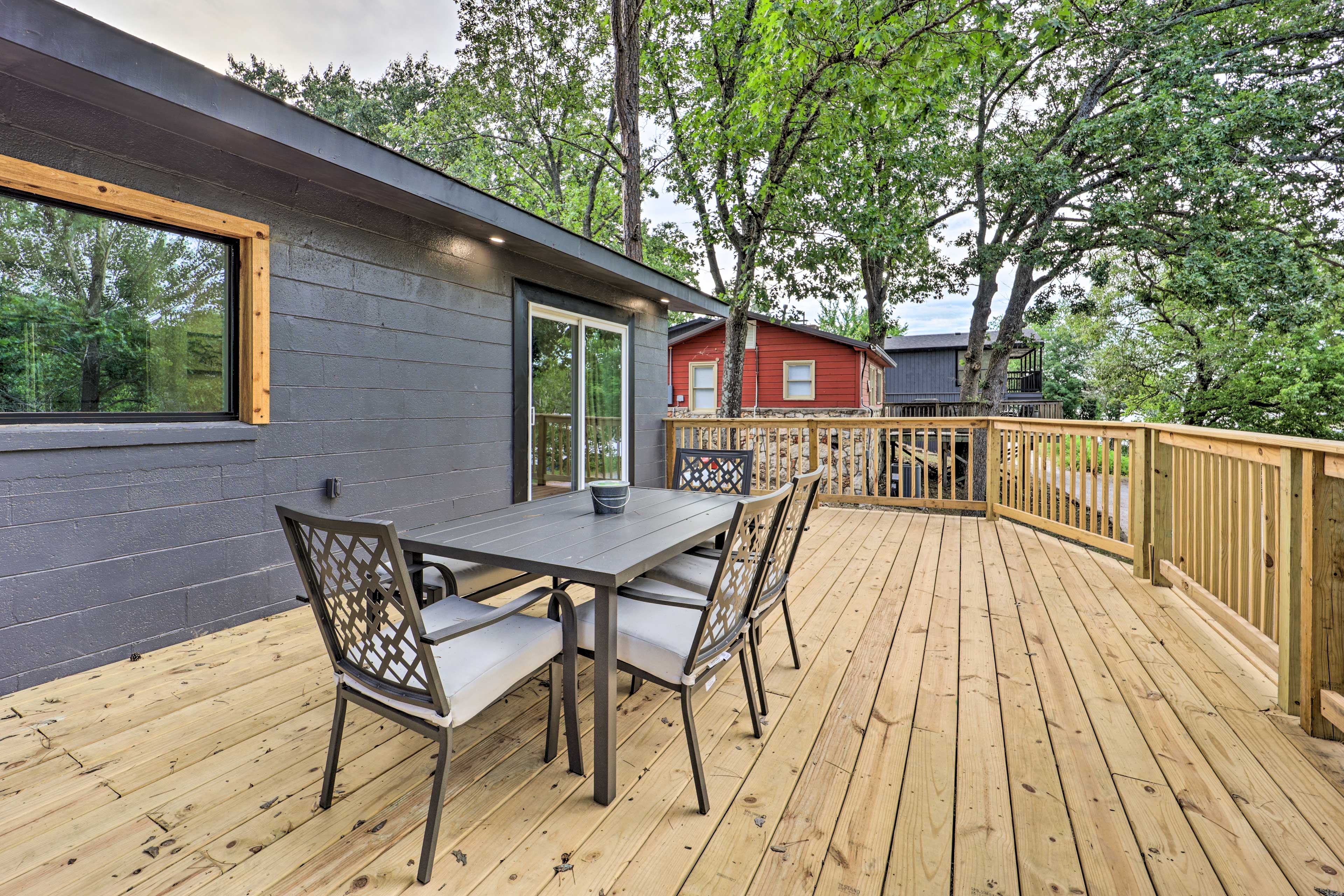 Updated Lakefront Cabin w/ Deck & Boat Dock!